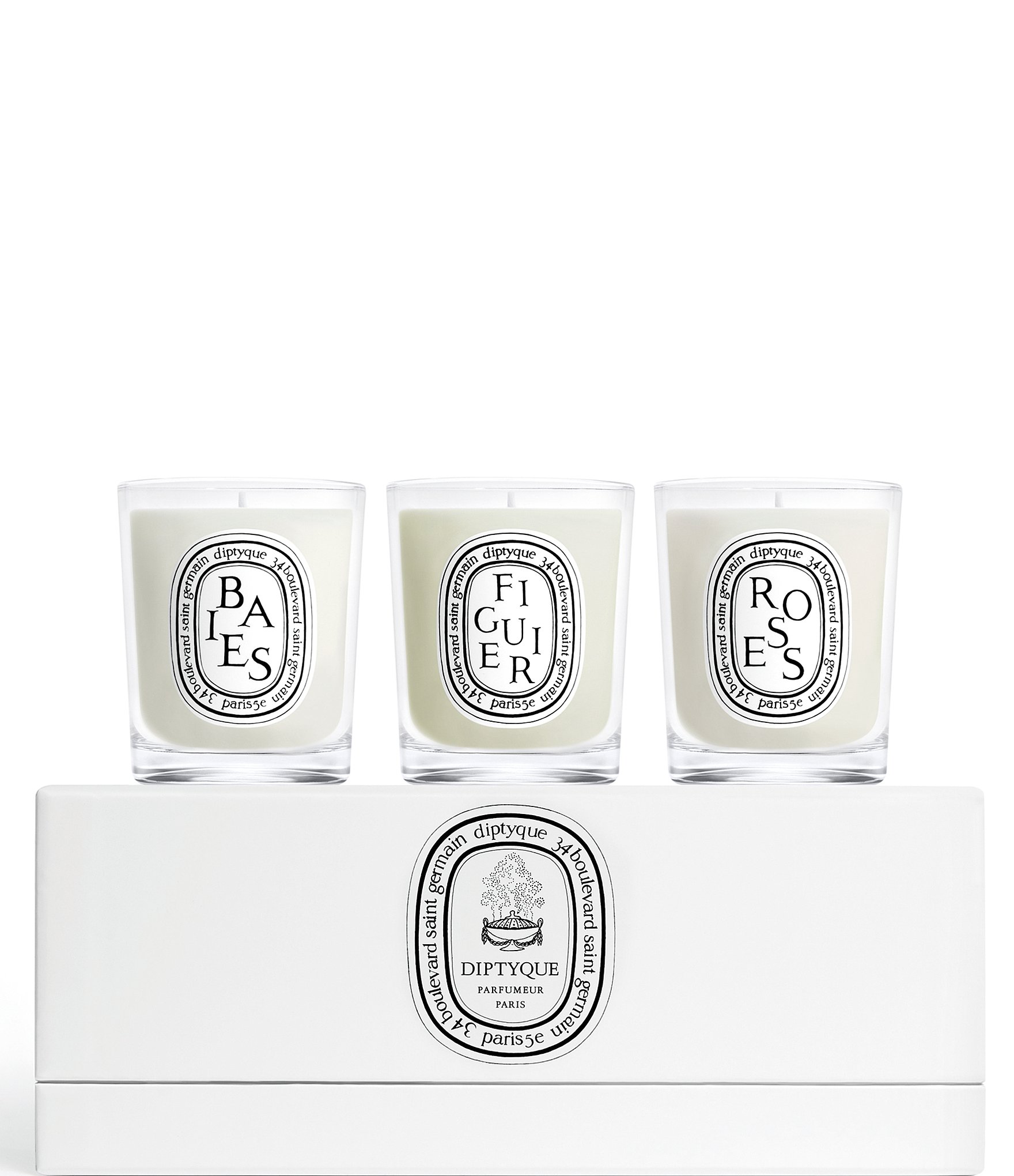 DIPTYQUE Mini Candle 3-Piece Gift Set | Dillard's