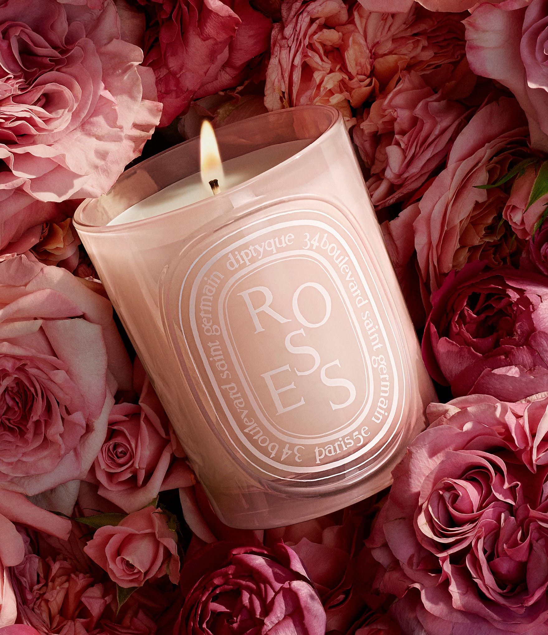 DIPTYQUE Roses Medium Candle, 10.6 oz.
