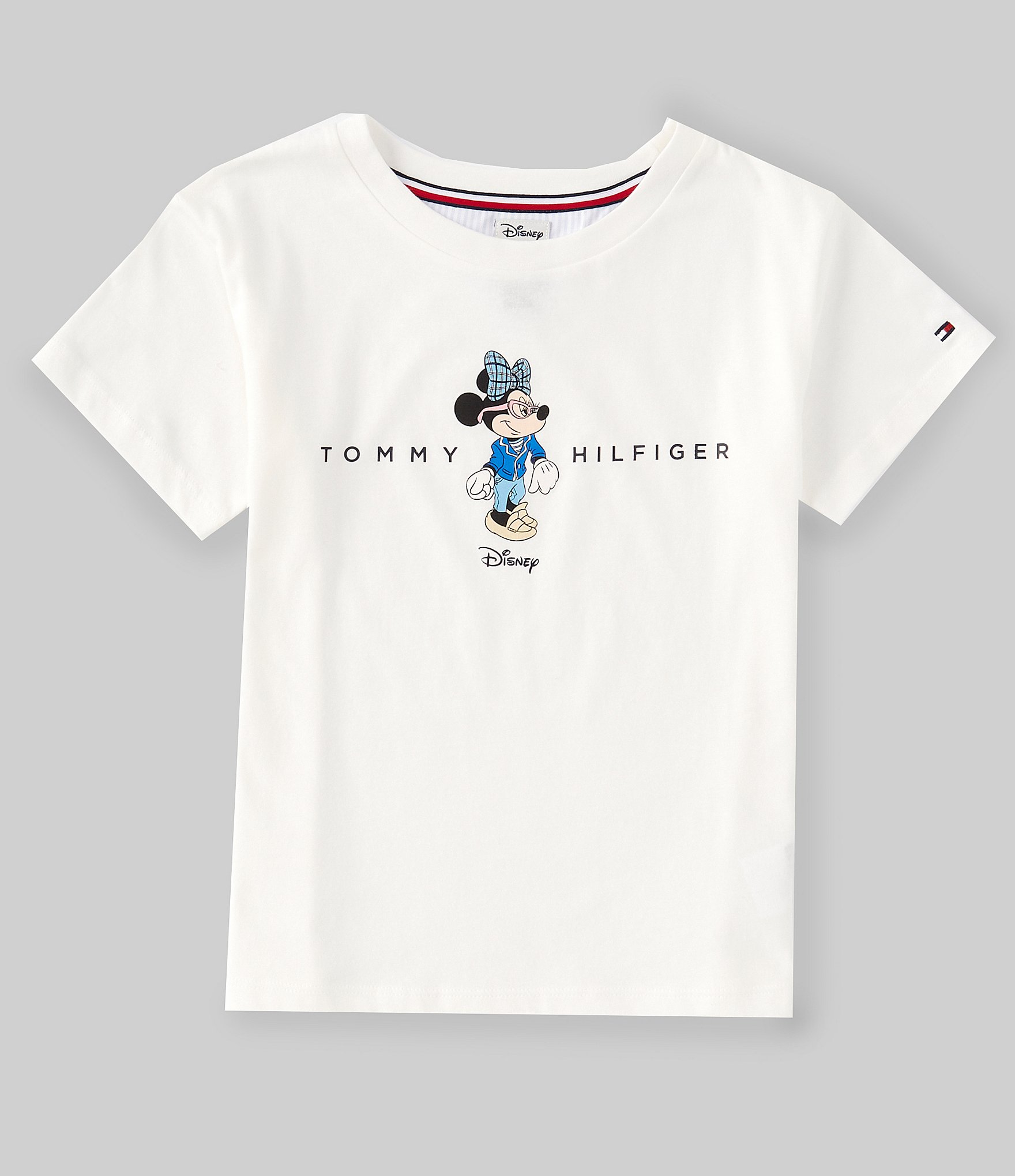 Disney + Tommy Hilfiger Big Girls 7-16 Short Sleeve Minnie T-Shirt |  Dillard's