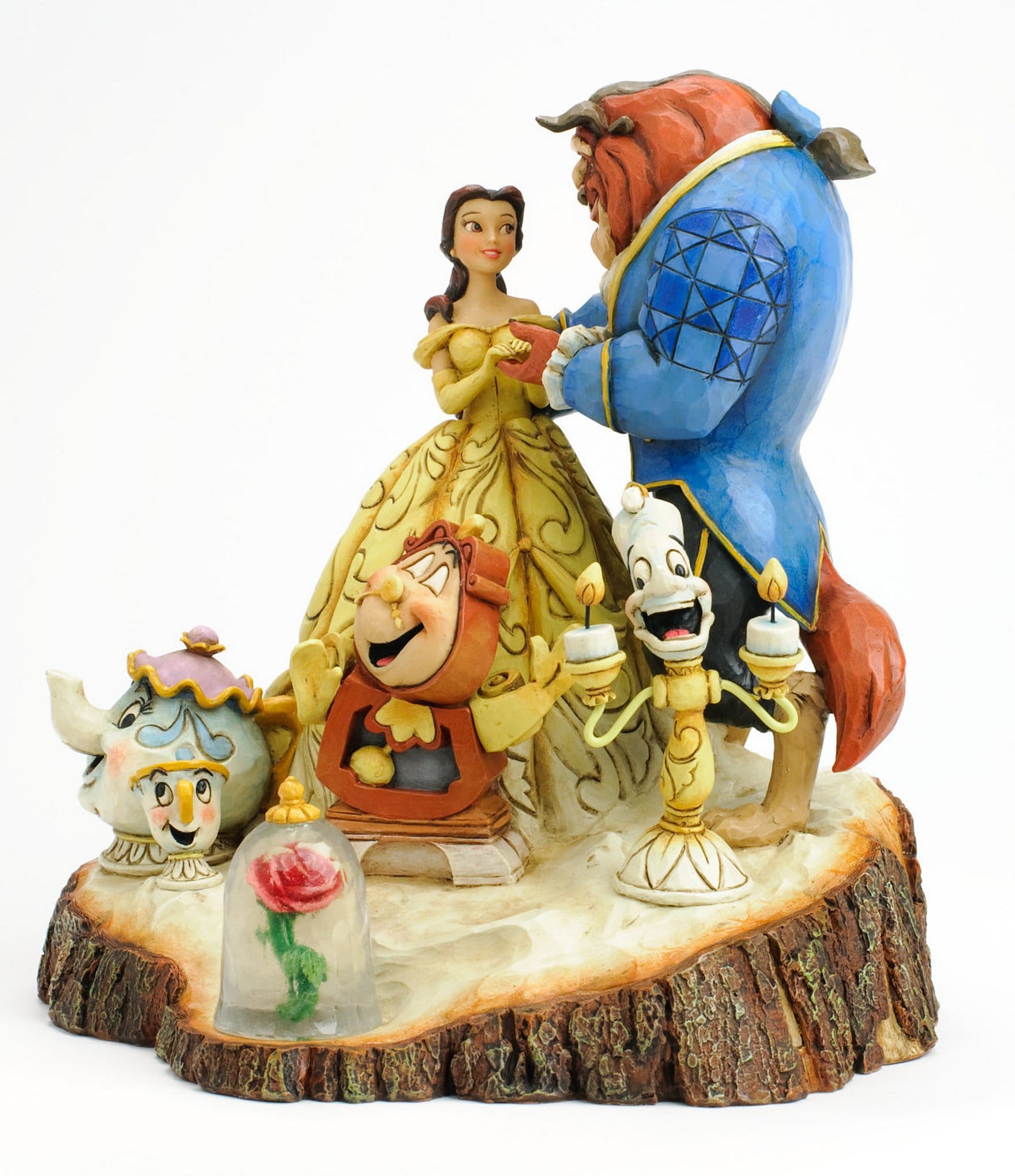 Disney Traditions by Jim Shore Beauty and the Beast Tale As Old As Time Figurine