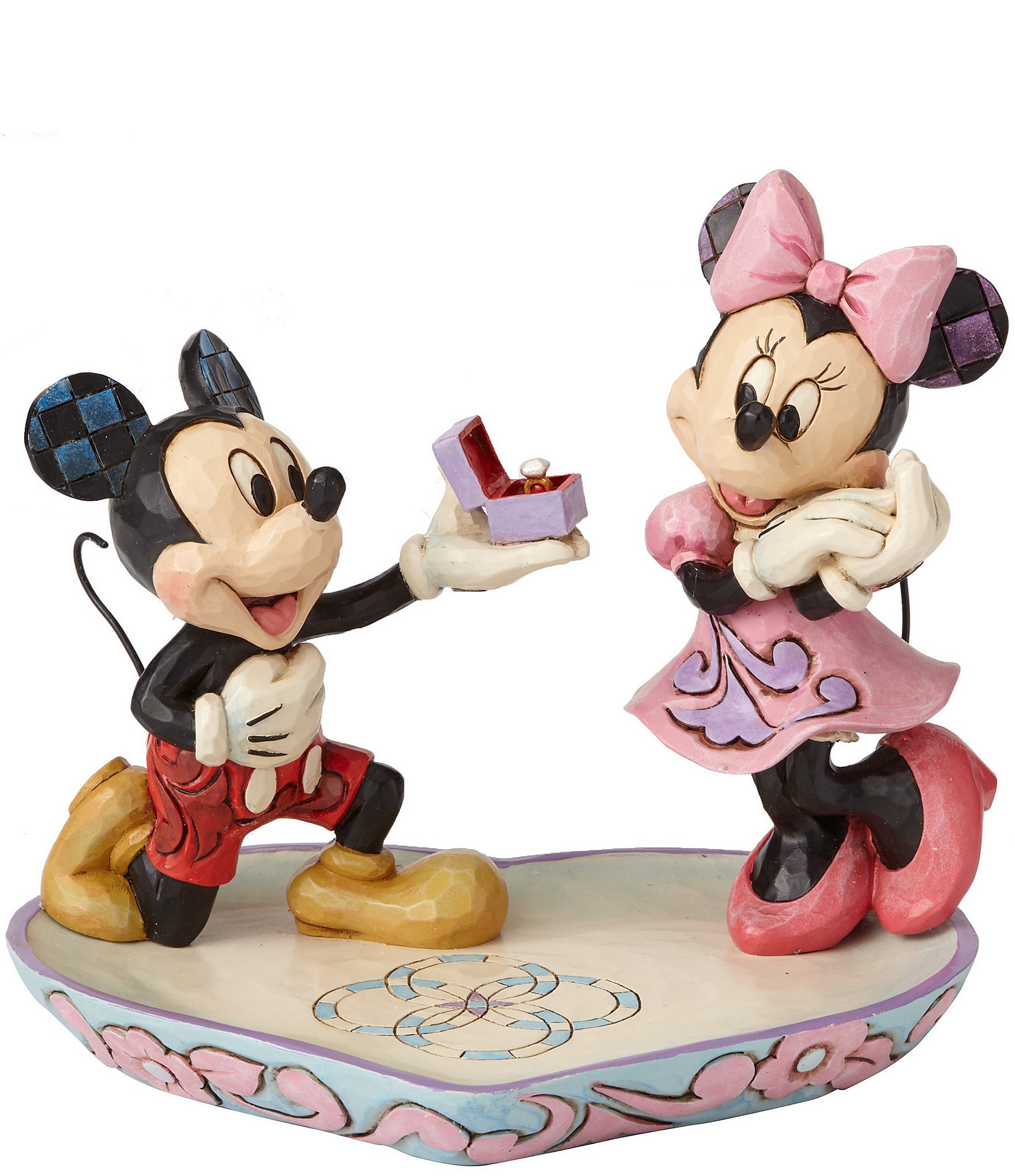 Medal violent I was surprised Disney Traditions by Jim Shore Mickey and Minnie "A Magical Moment" Figurine  | Dillard's