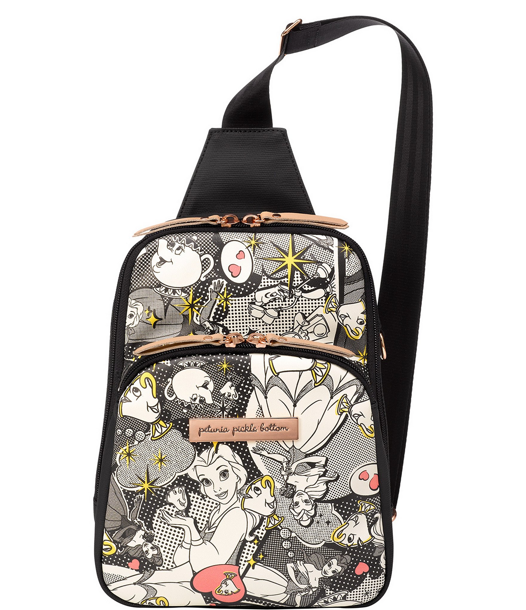 Disney x Petunia Pickle Bottom Criss-Cross Sling Bag - Pop Art Belle | Dillard's