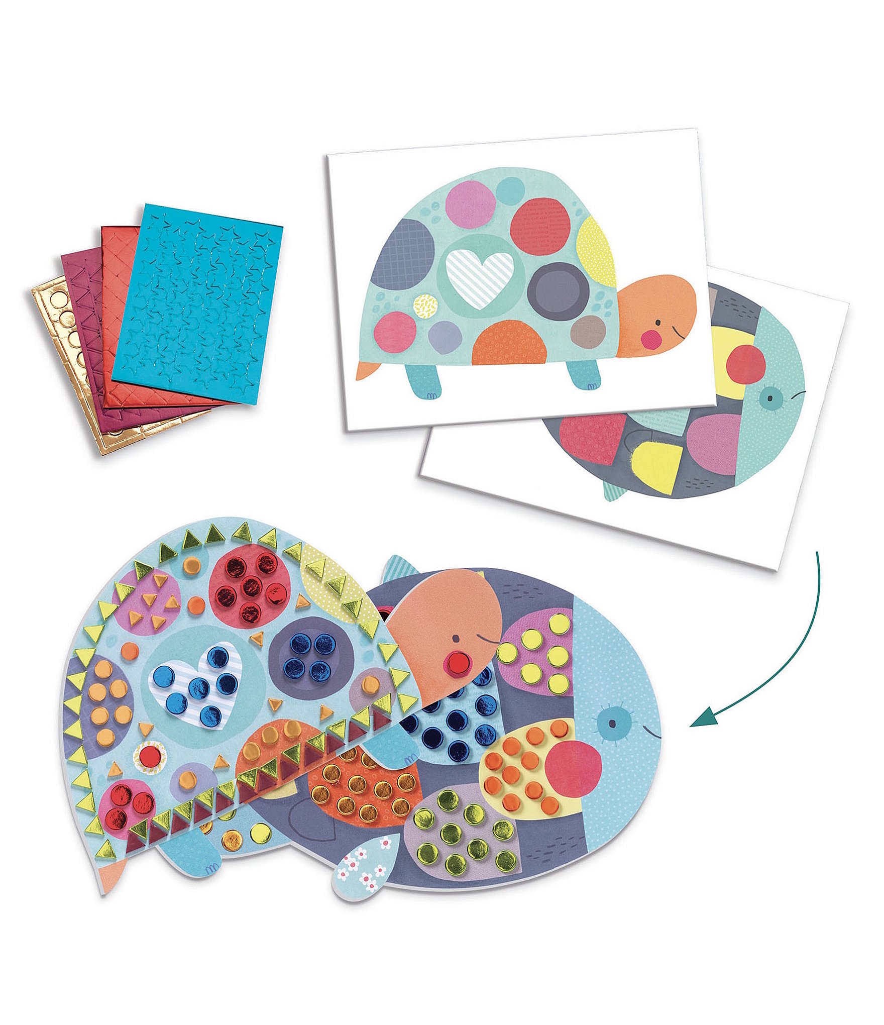 Djeco Animal Houses Multi-Activity Arts & Craft Kit