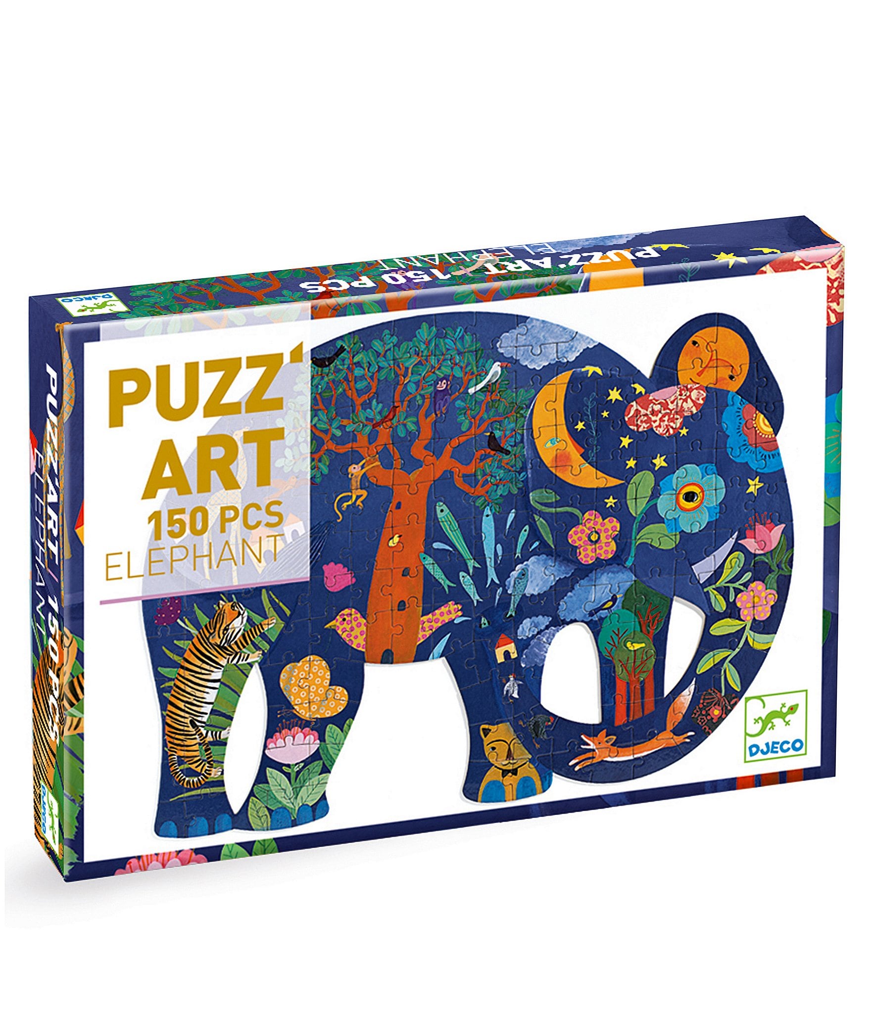 Djeco Elephant 150-Piece Jigsaw Puzzle