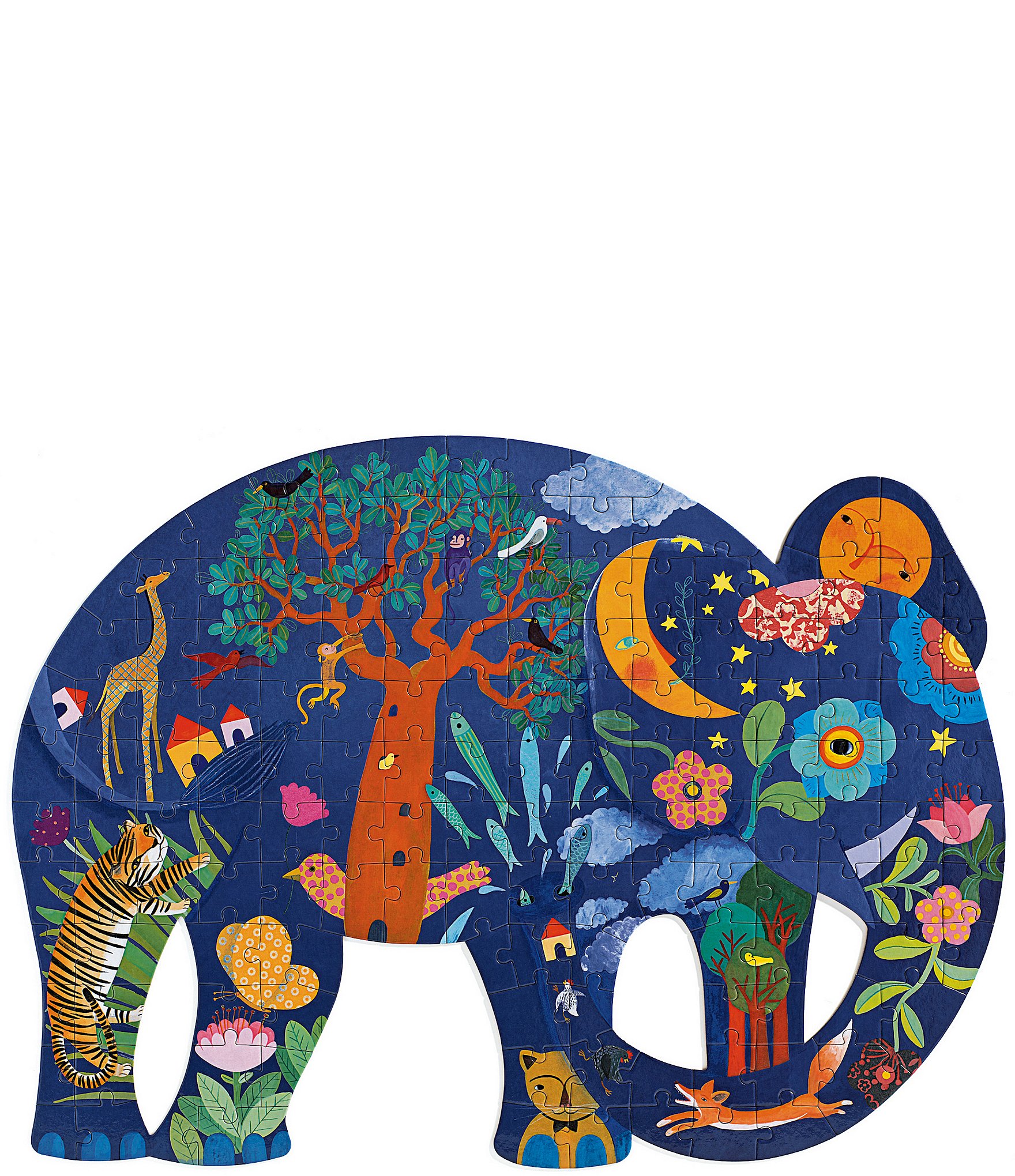 Djeco Elephant 150-Piece Jigsaw Puzzle