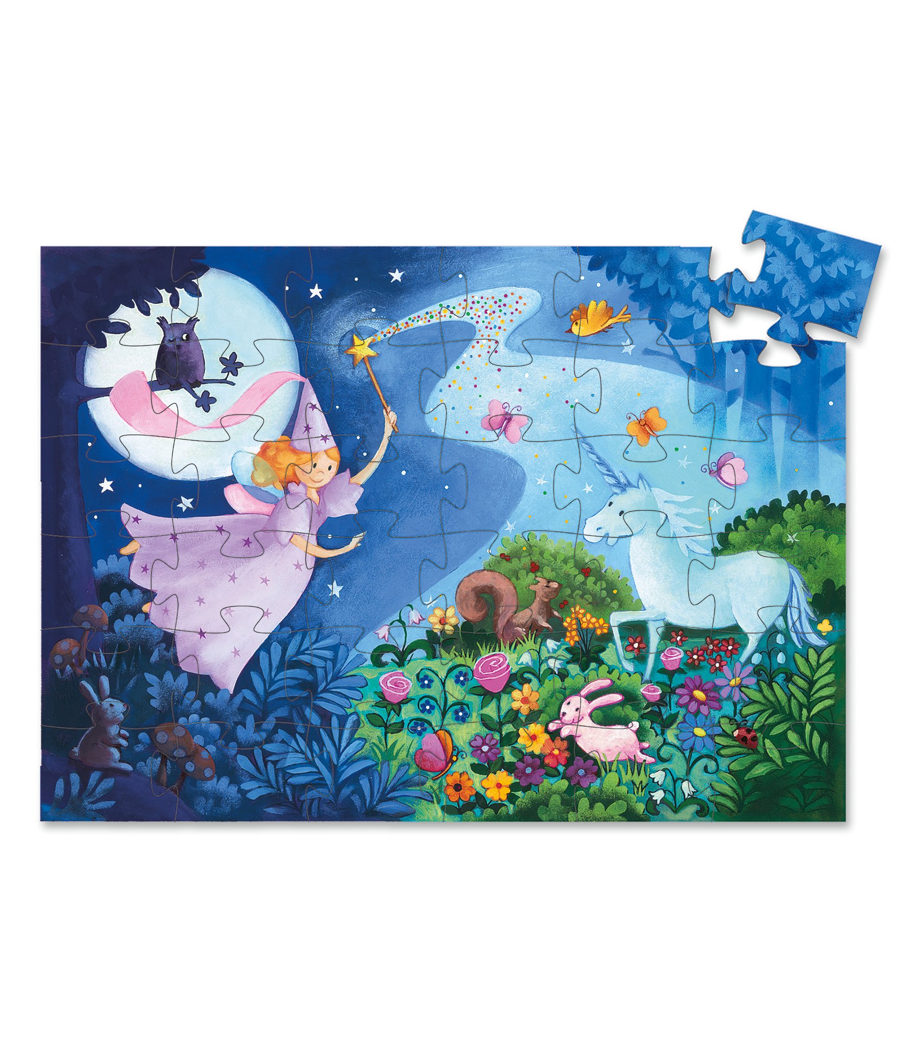 Djeco Fairy & Unicorn Puzzle