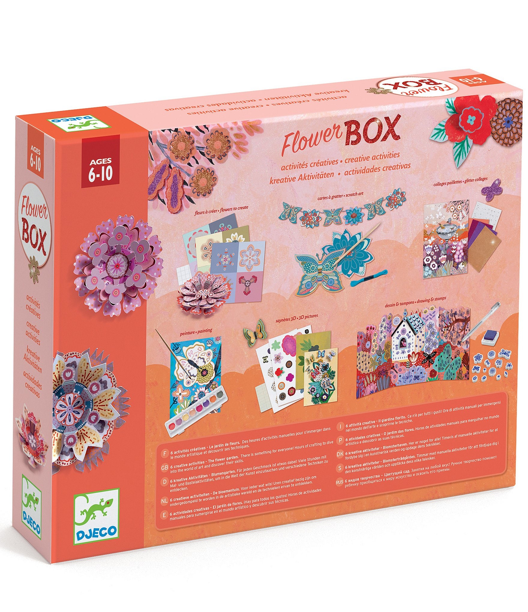 Djeco Flower Garden Multi Activity Kit