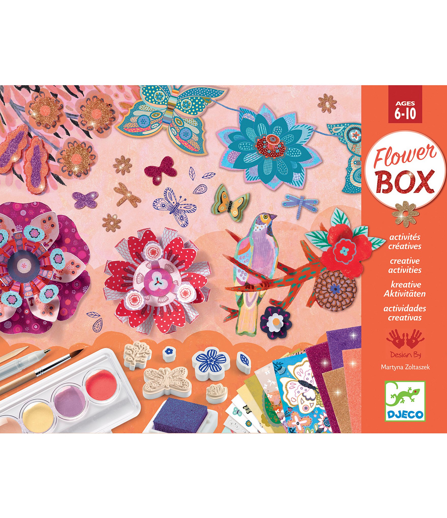 Djeco Flower Garden Multi Activity Kit