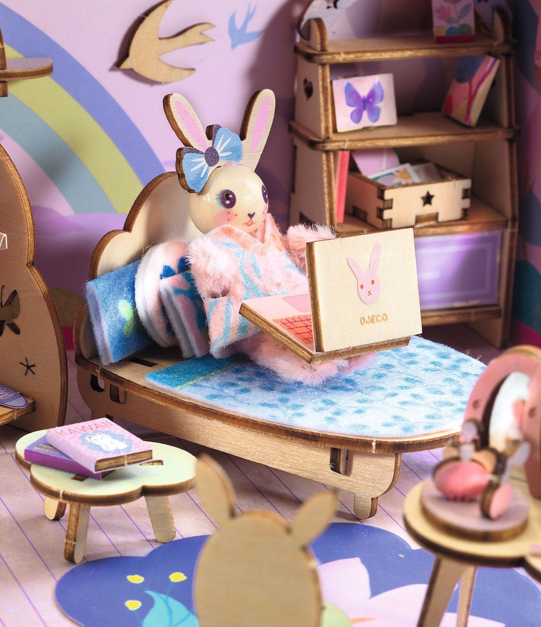 Djeco Mi House Rosie A Collection - DIY Miniature Home Kit
