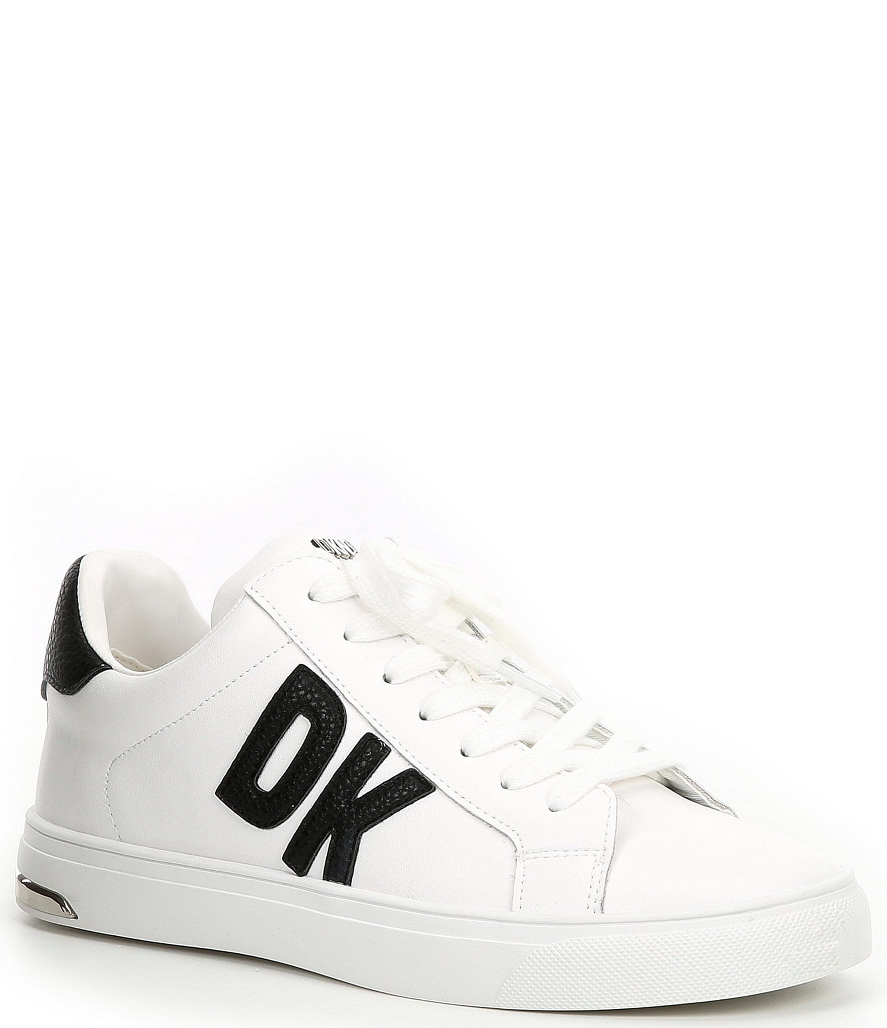 DKNY Abeni Lace-Up Leather Sneakers | Dillard's