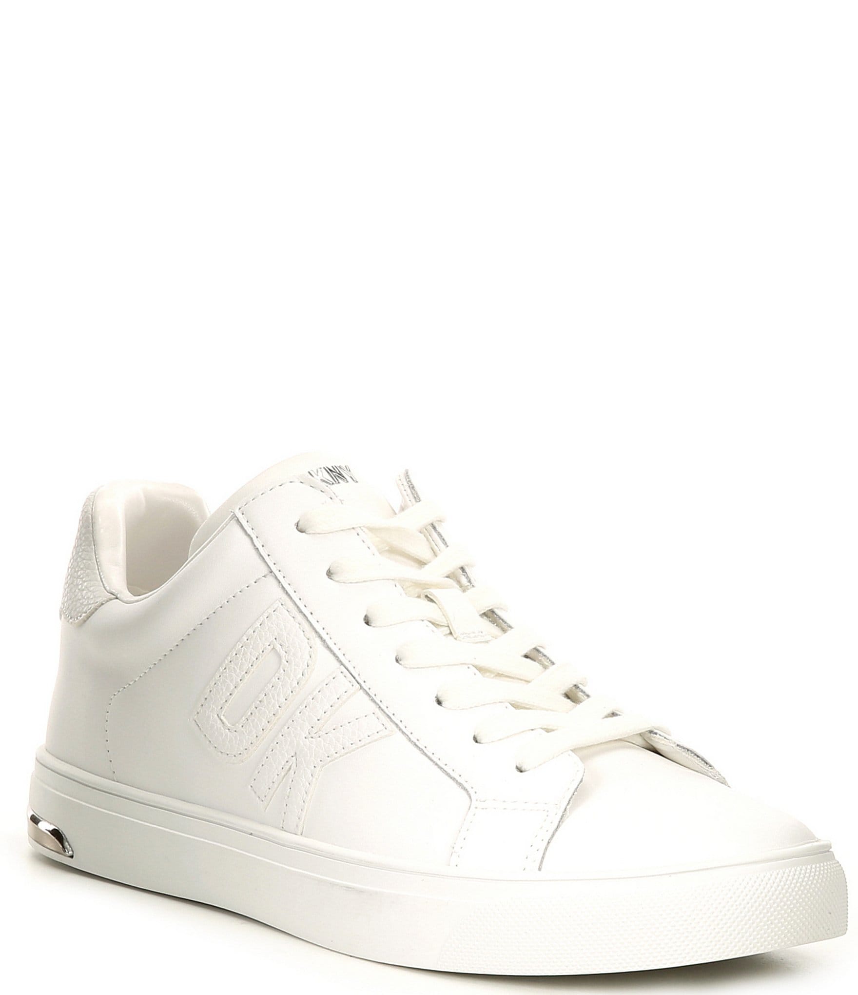 DKNY Abeni Lace-Up Leather Sneakers | Dillard's