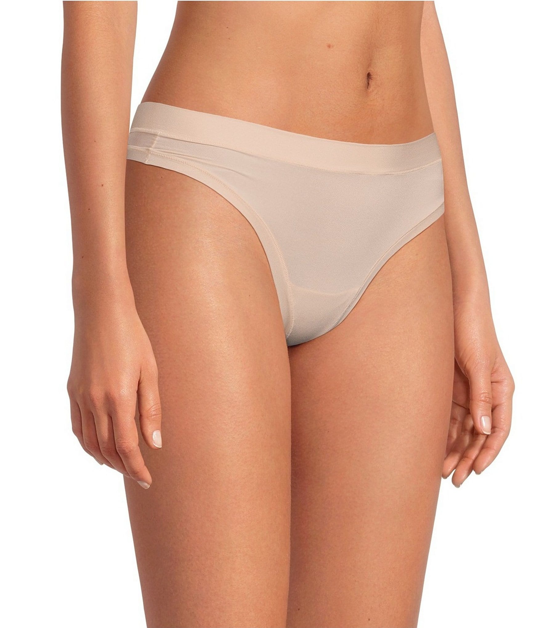 DKNY Womens Modern Lace-lace Trim Thong : : Clothing, Shoes &  Accessories