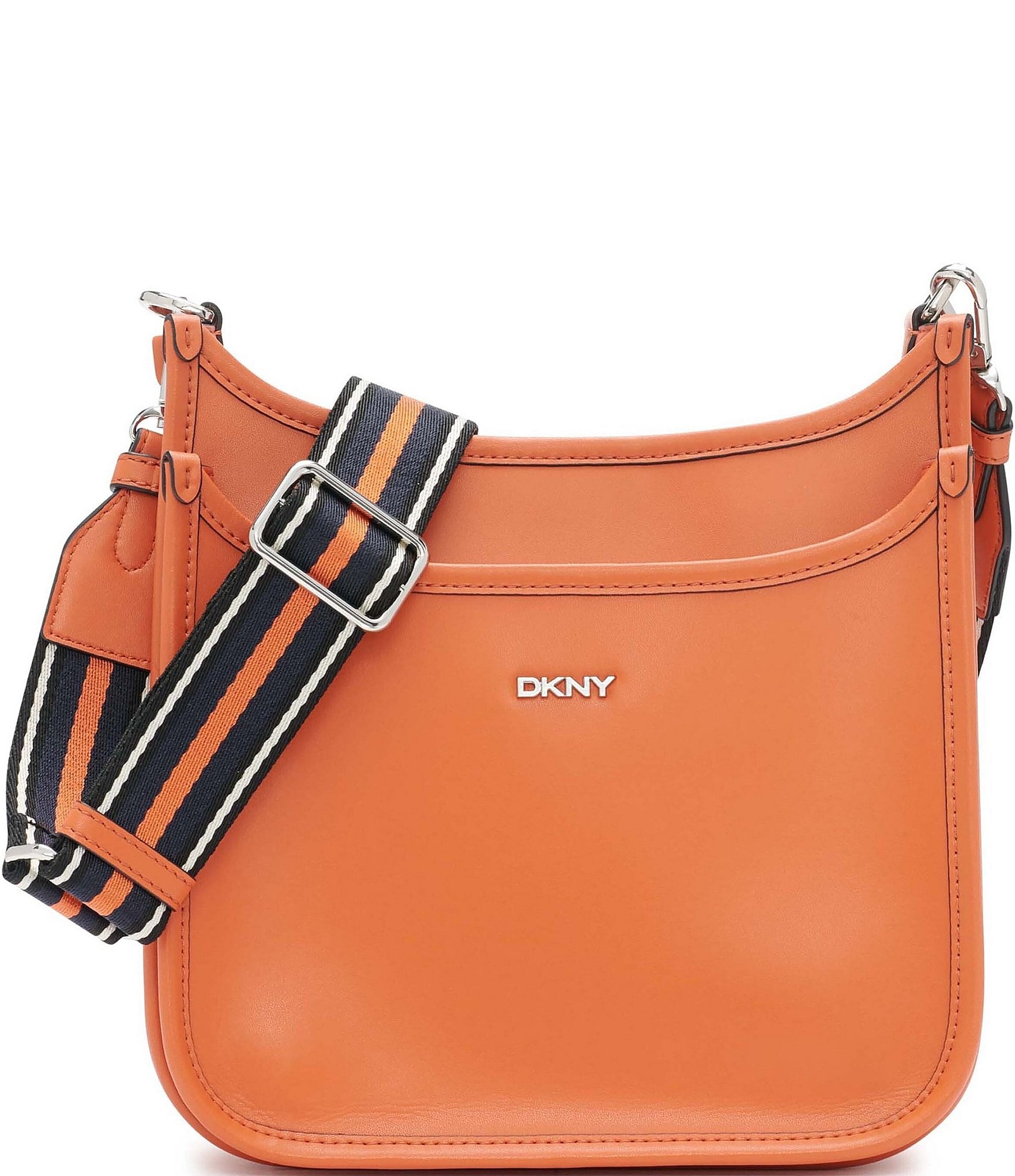 New DKNY Womens Nora Logo Crossbody Bag Handbag $98.00 