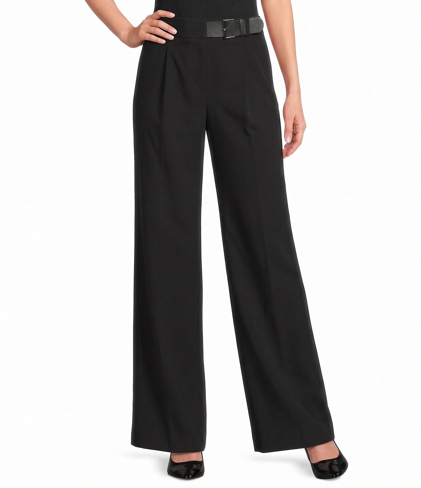 DKNY by Donna Karan Belted Pant
