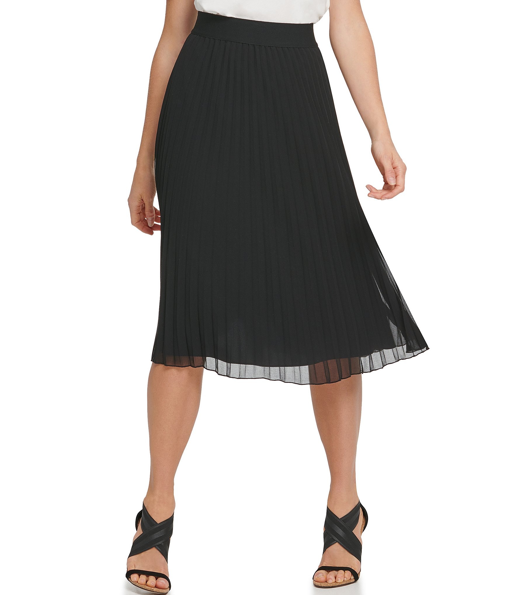 SHUSHU/TONG Pleated A-line Skirt - Farfetch
