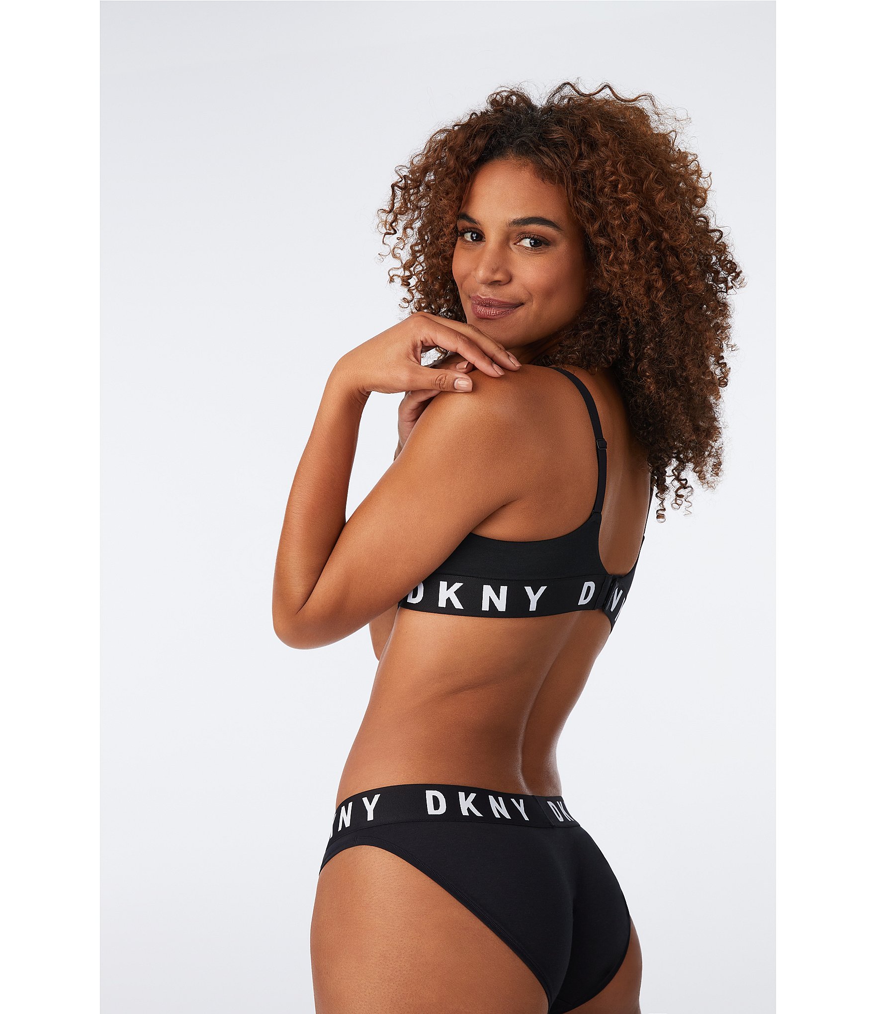 DKNY Cozy Underwire Adjustable Strap T-Shirt Bra