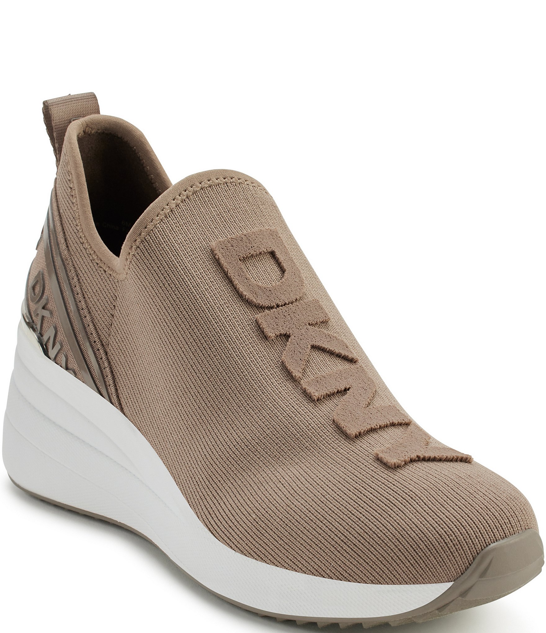 Nude wedge sneakers best sale