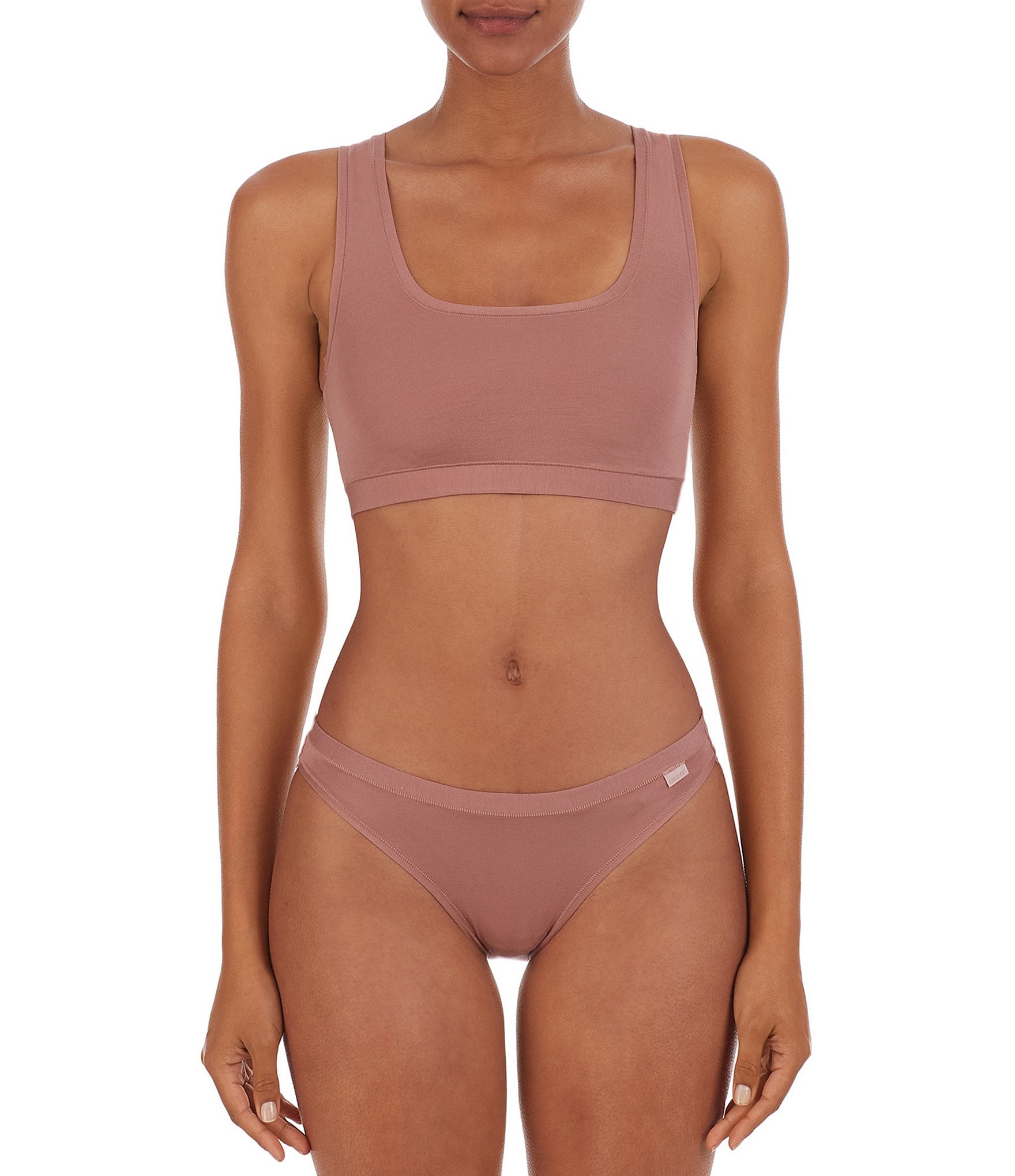 DKNY Modal U-Back Super Soft Ribbed Bralette