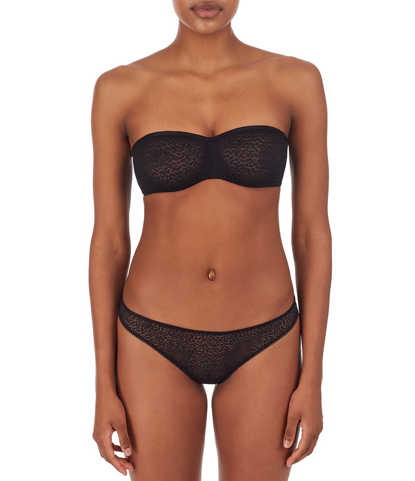 DKNY Modern Lace Unlined Strapless Bra