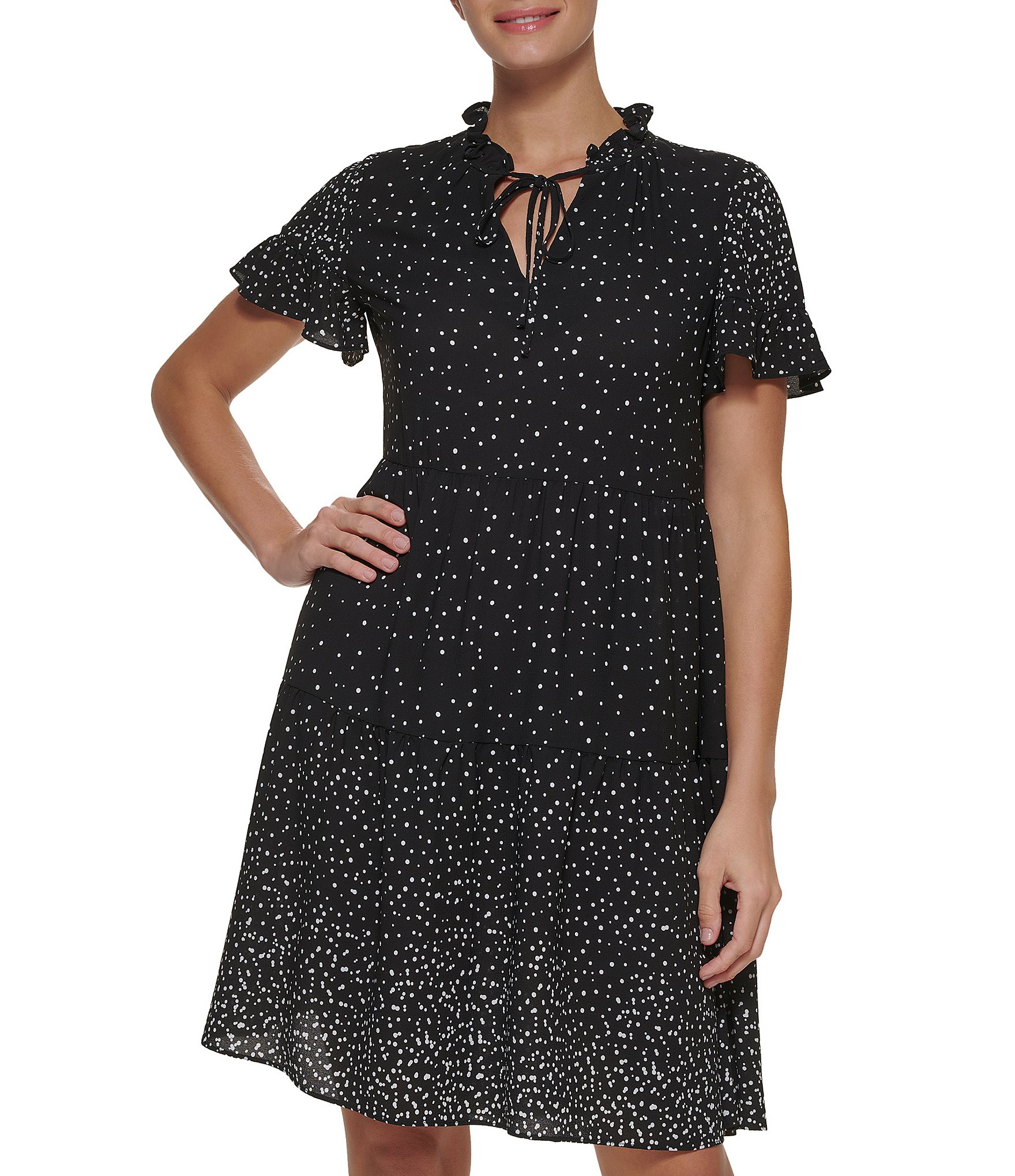 Dillards shop trapeze dress