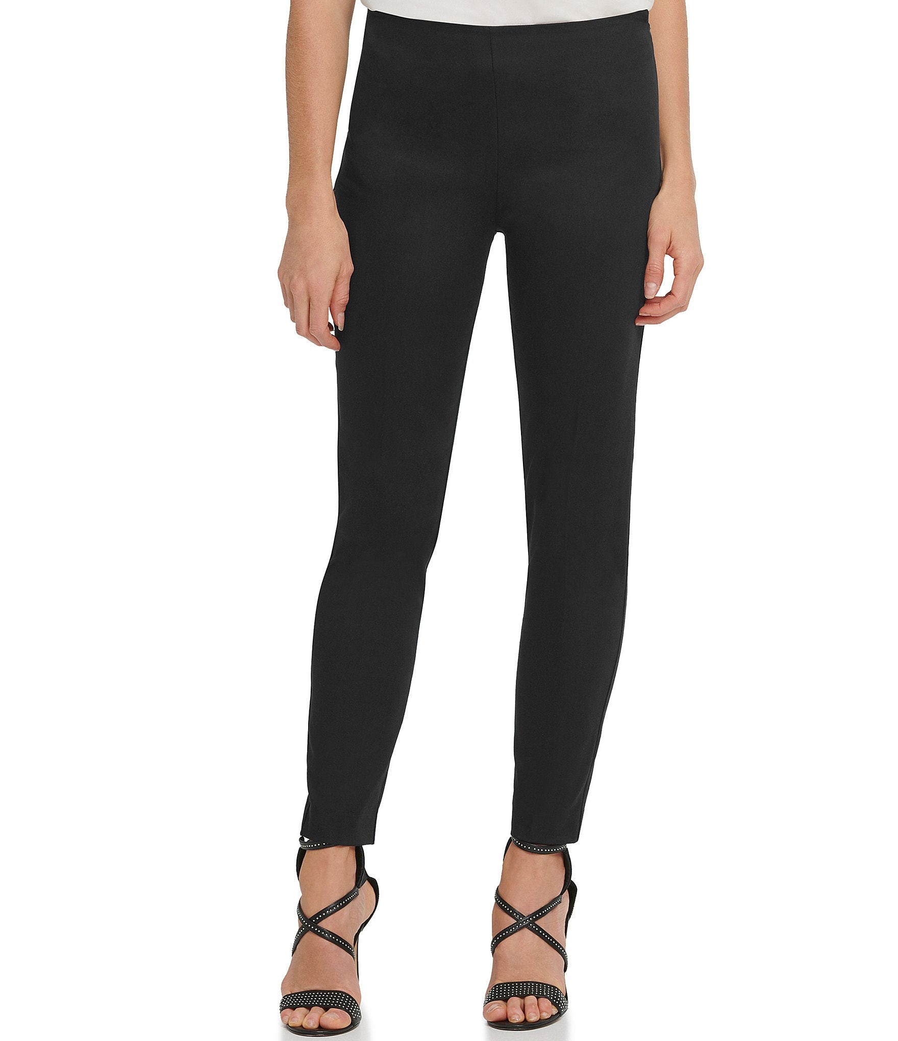 DKNY Jeans Women's Ponte Pant Black Size S 