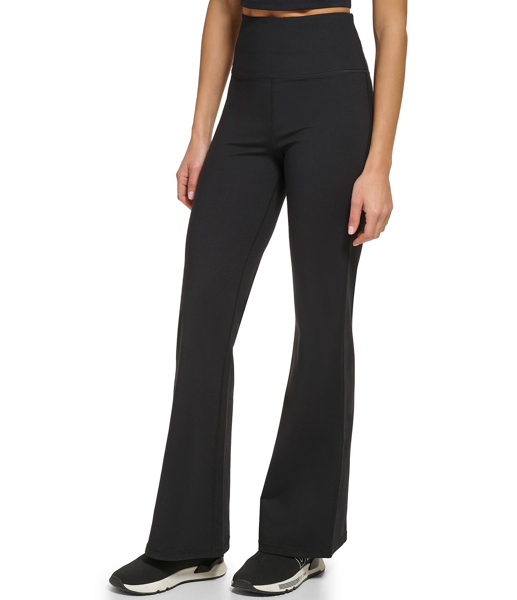 A.L.C. Women's Stretch Cotton Flare Pants - Black - Size 10 - Yahoo Shopping