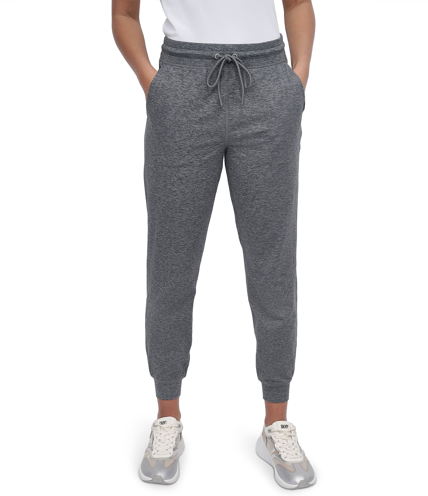 DKNY Sport by Donna Karan Spacedye High Waist Slim Fit Jogger