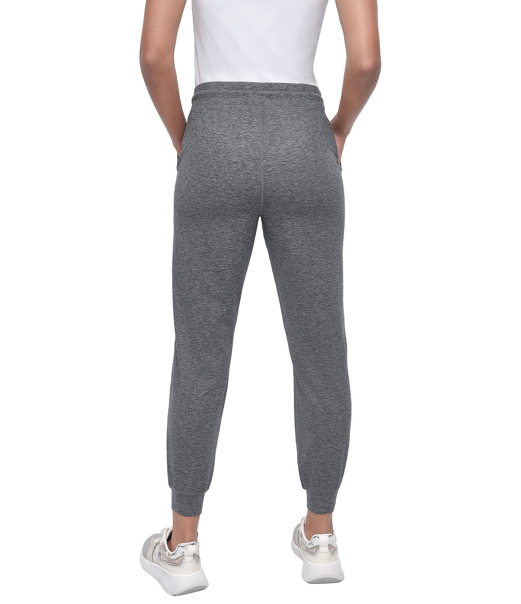 DKNY Sport by Donna Karan Spacedye High Waist Slim Fit Jogger