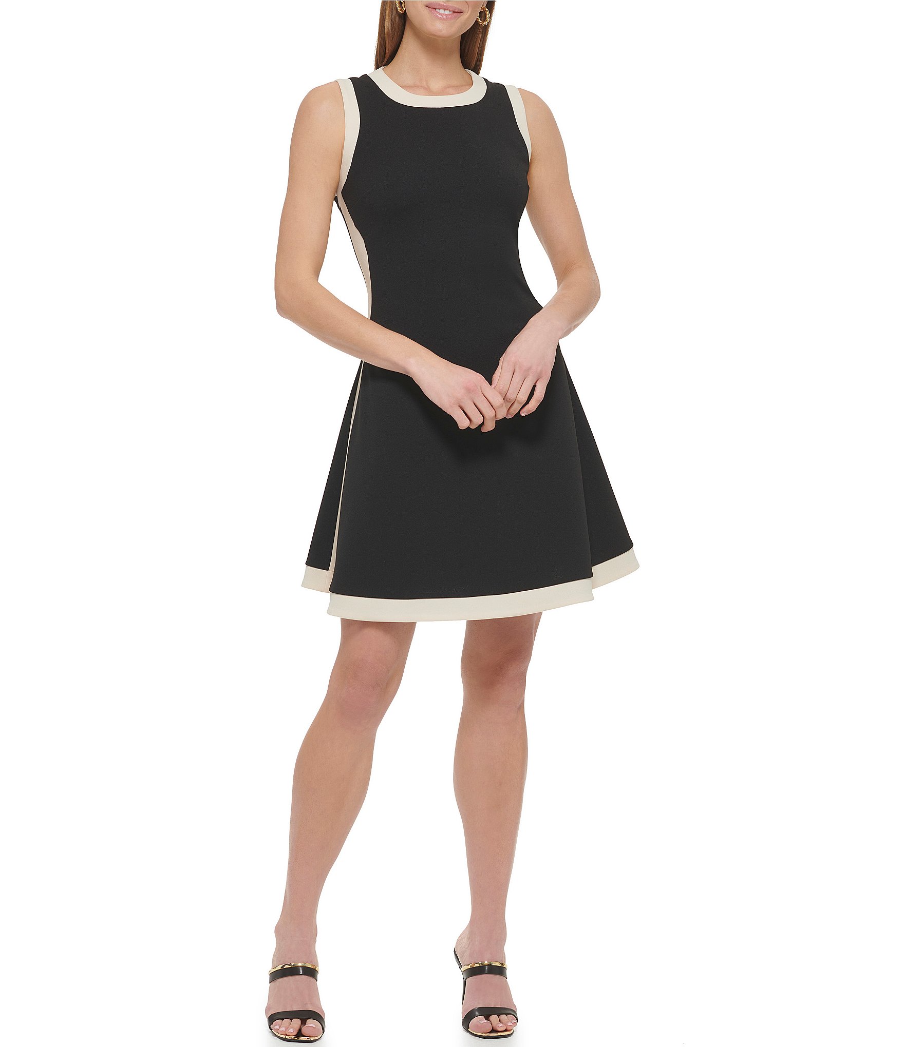 Dkny dress shop black and white