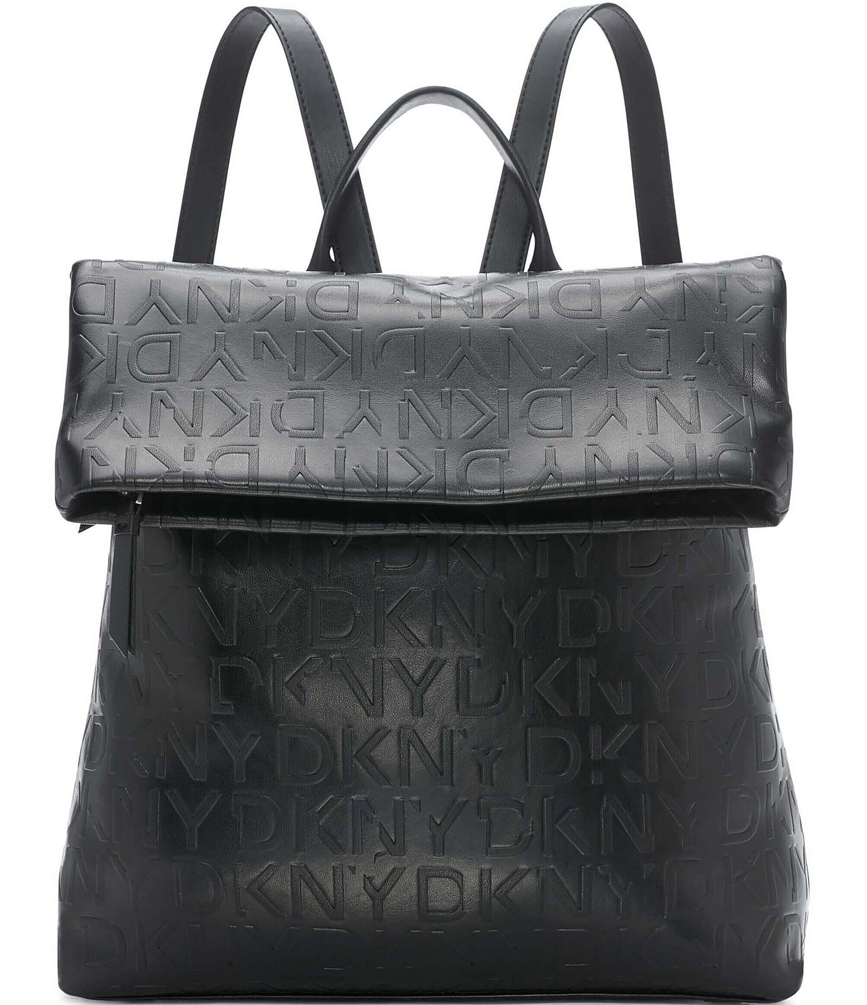 DKNY Tilly Vegan Leather Tonal Logo Backpack | Dillard's