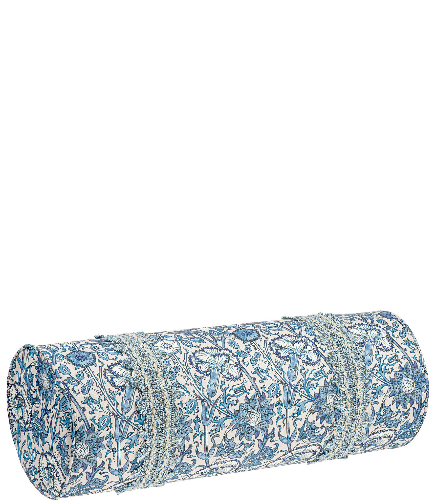 Dockatot Zen Bolster Blue Rose Floral Pillow