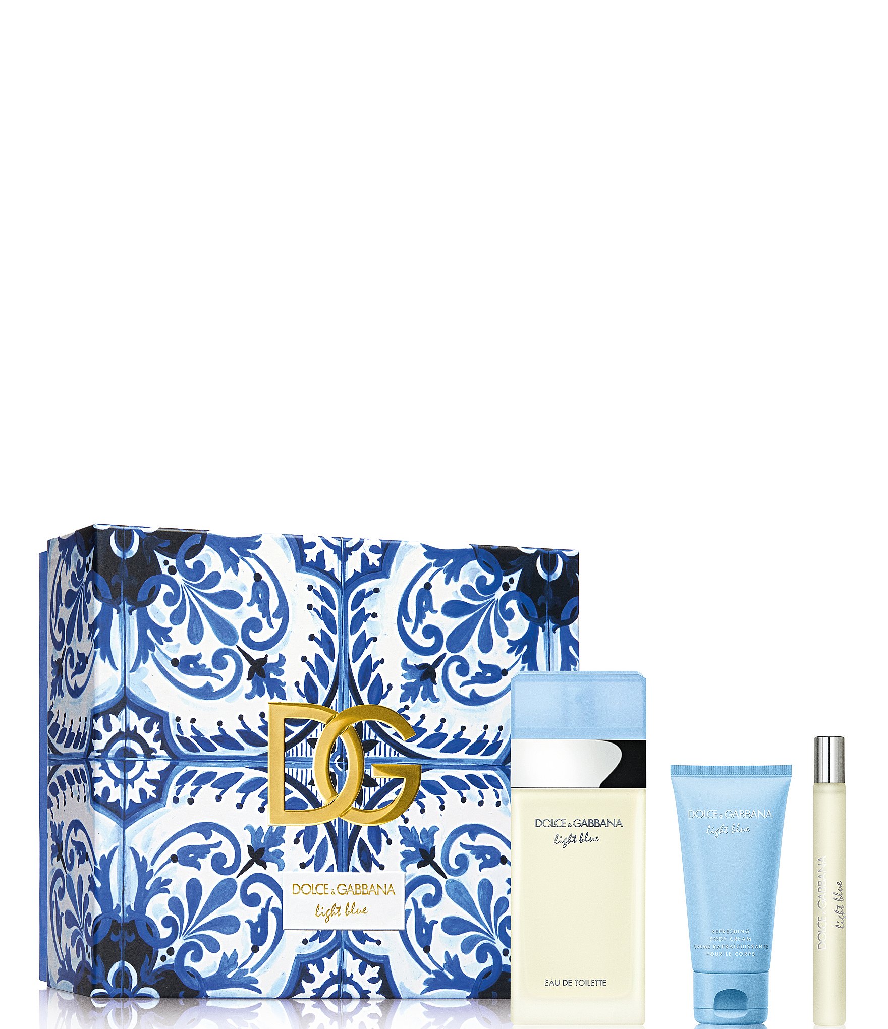 Gabbana 3-Piece Blue Eau de Toilette Gift Set | Dillard's