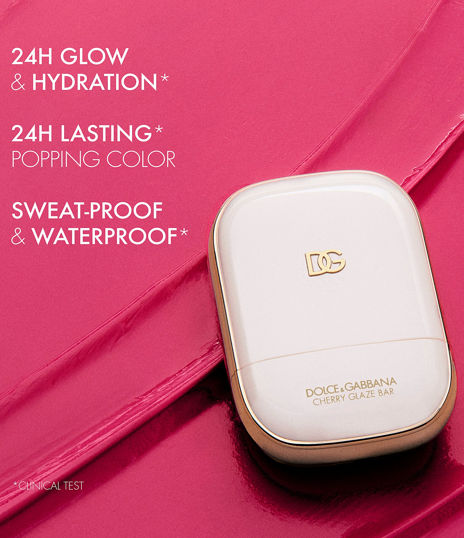 Dolce & Gabbana Cherry Glaze Bar 24-Hour Glow Blush Stick