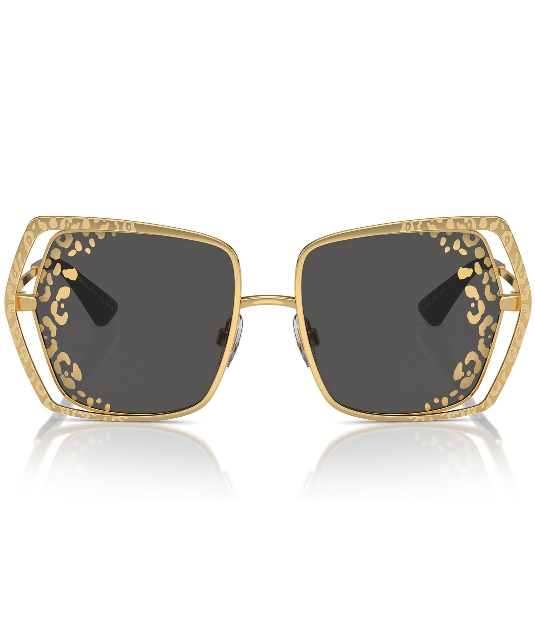 Dolce & Gabbana Women's DG2306 55mm Leopard Butterfly Sunglasses