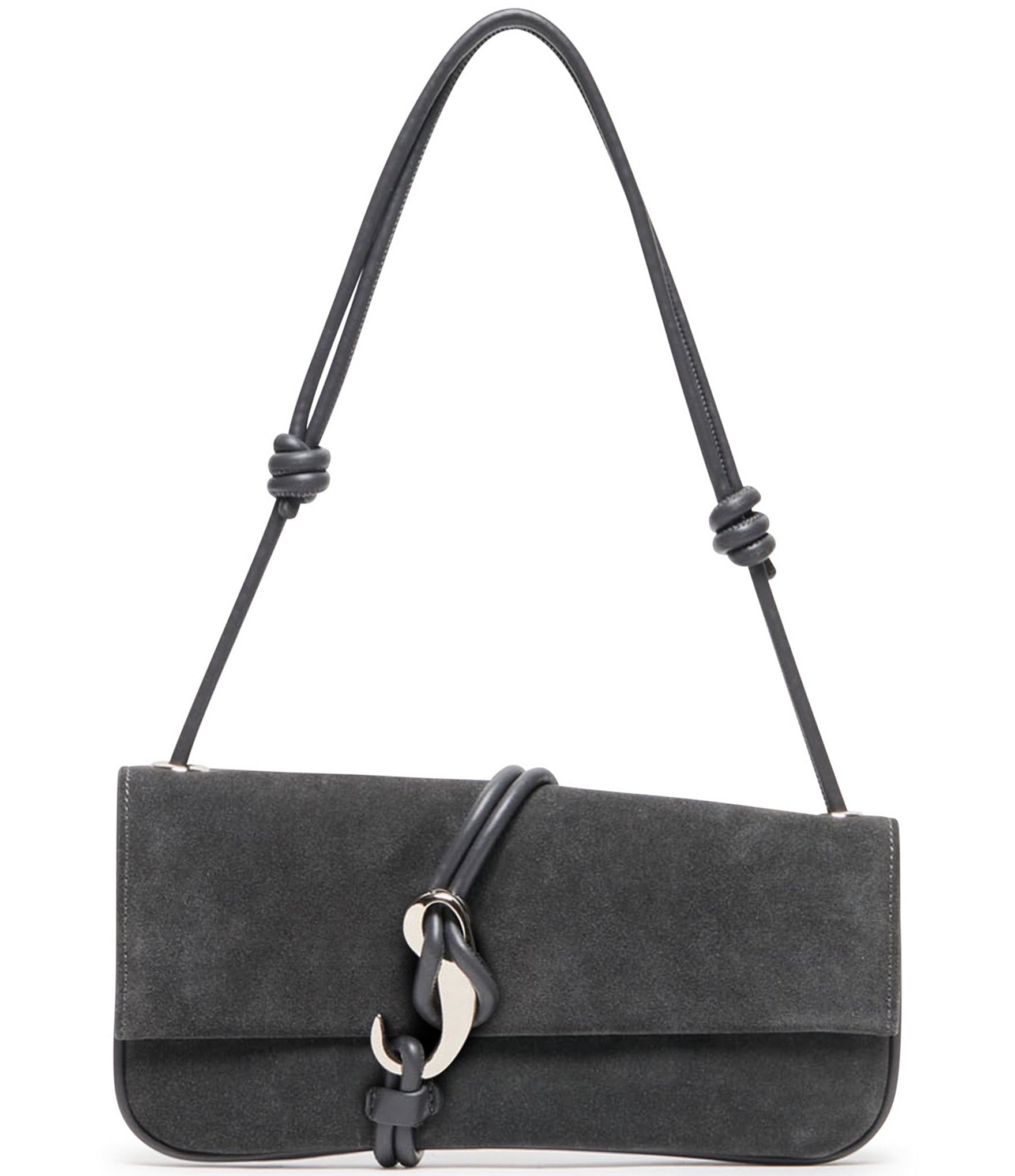 Dolce Vita Alice Leather Baguette East-West Shoulder Bag