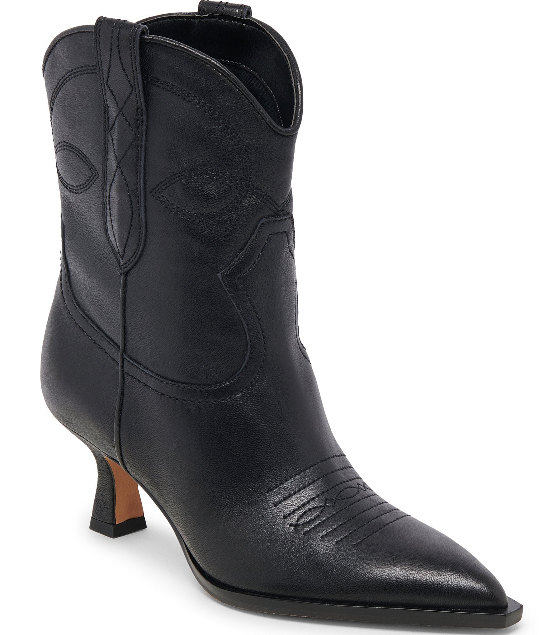 Dolce Vita Angel Leather Western Inspired Booties | Dillard's
