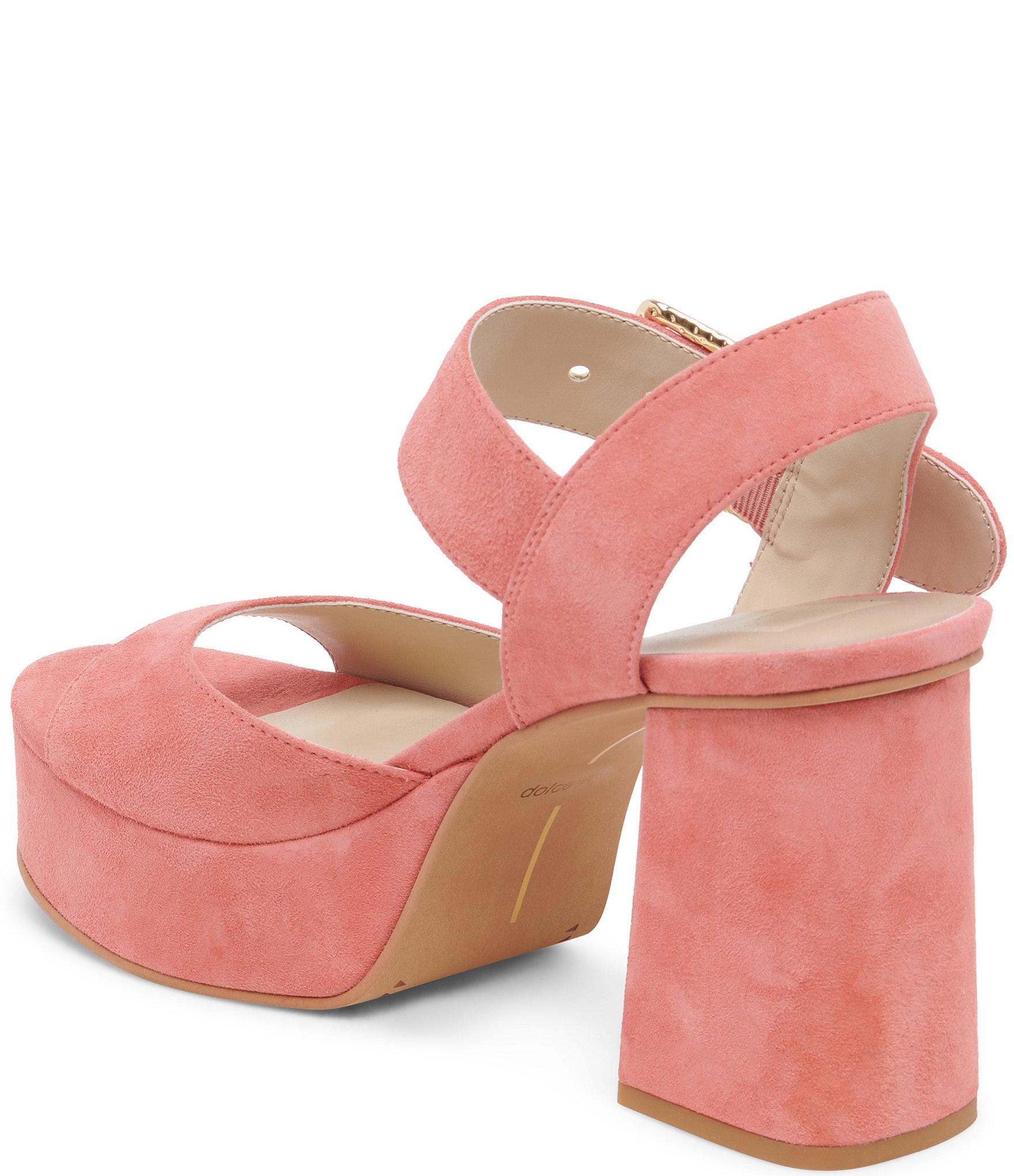 Dolce Vita Bobby Suede Ankle Strap Platform Sandals