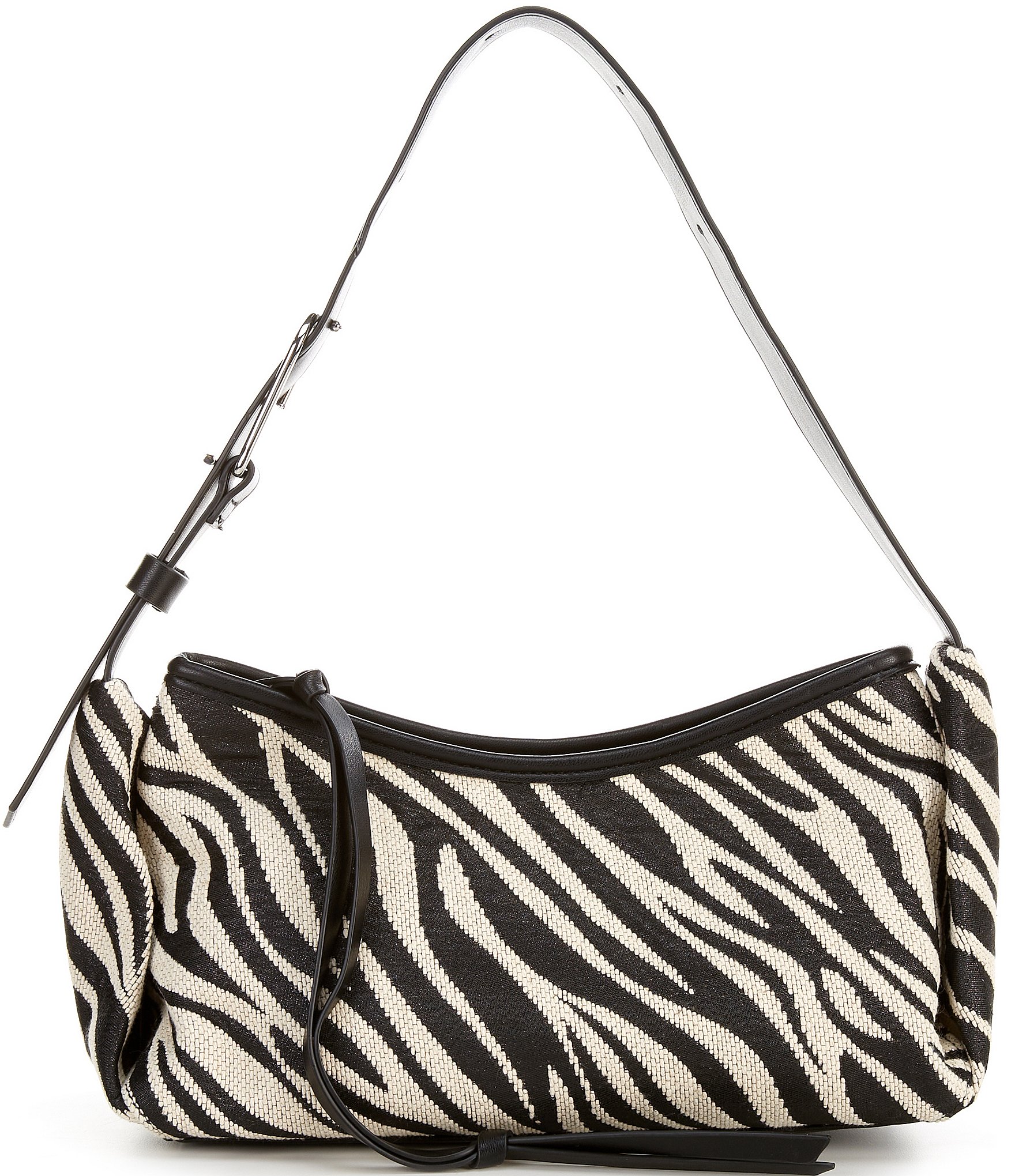 Dolce Vita Camille East/ West Zebra Print Shoulder Bag