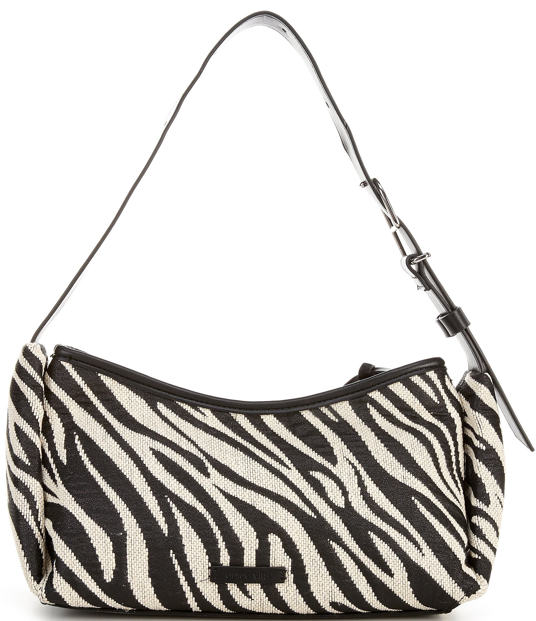 Dolce Vita Camille East/ West Zebra Print Shoulder Bag