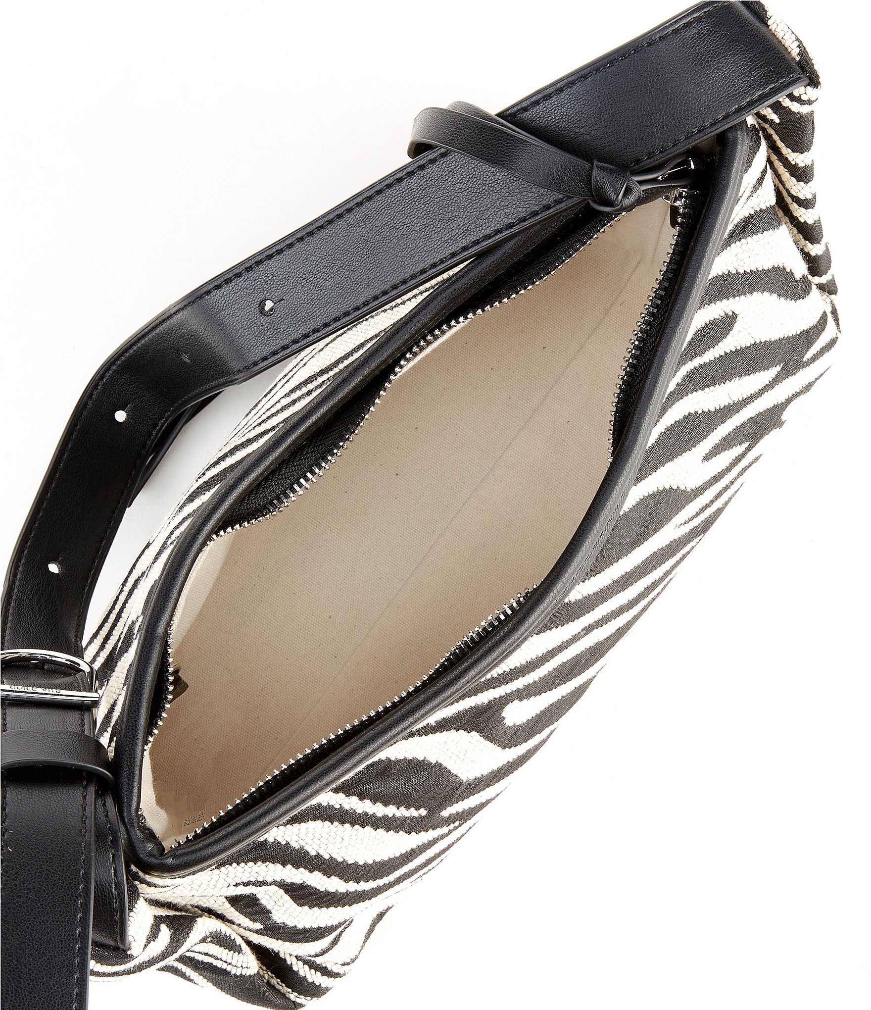 Dolce Vita Camille East/ West Zebra Print Shoulder Bag