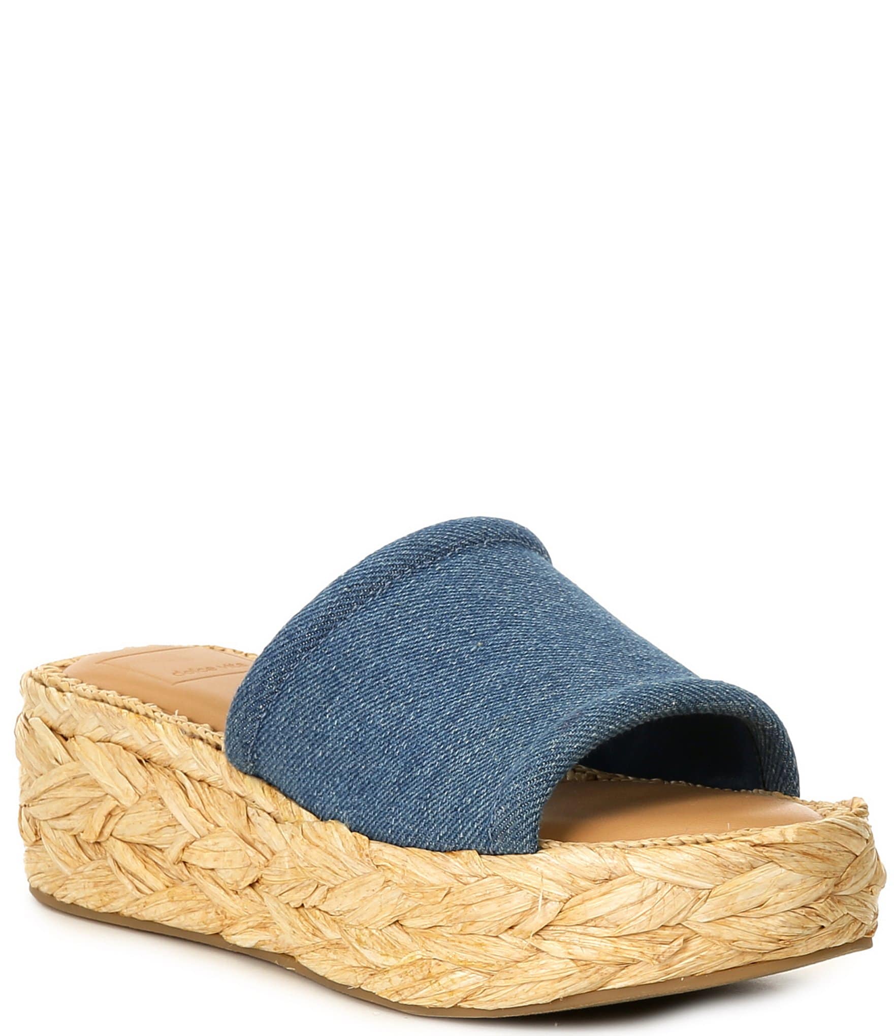Dolce Vita Chavi Denim Platform Espadrille Sandals | Dillard's