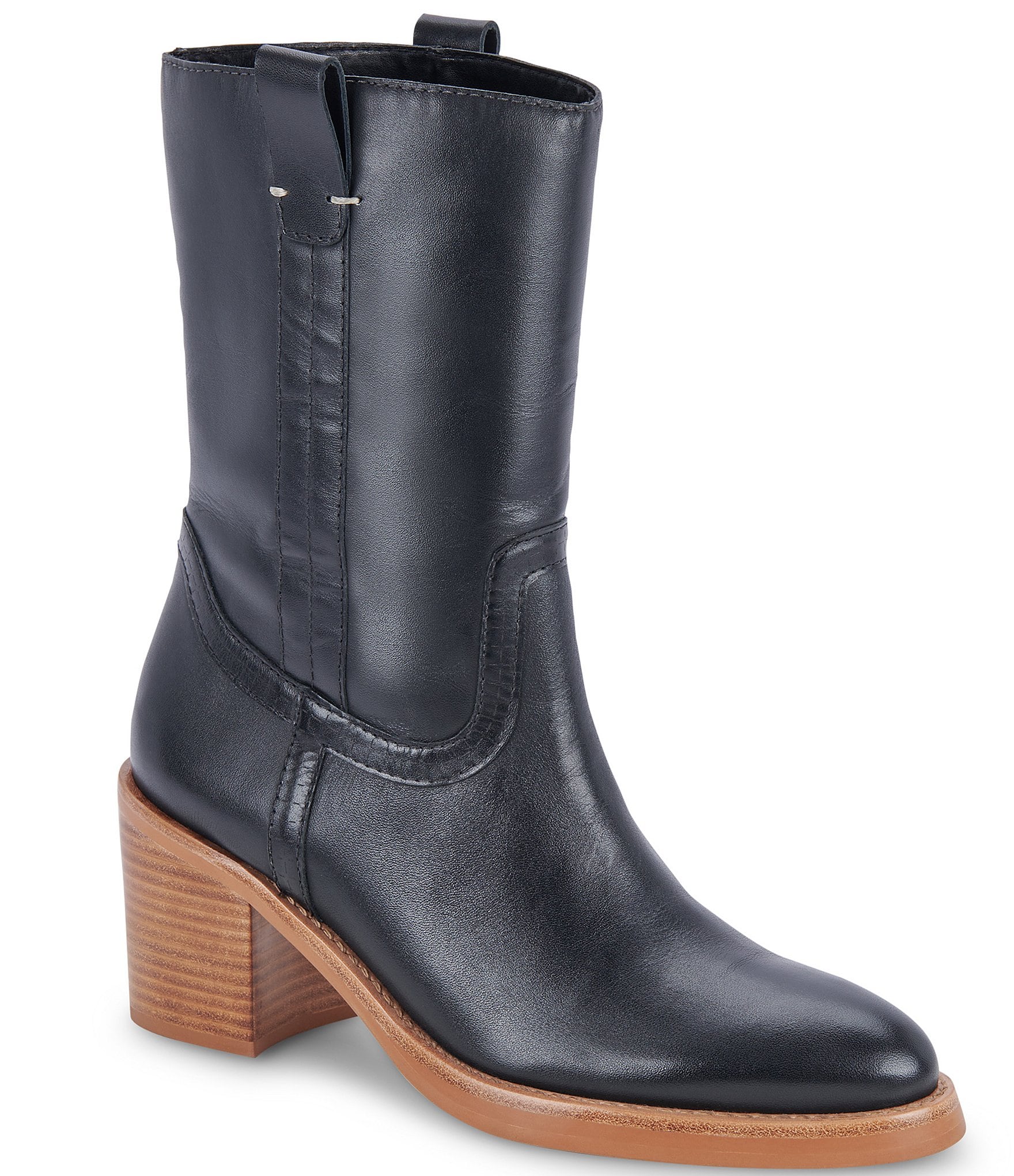 Dolce vita leather outlet booties