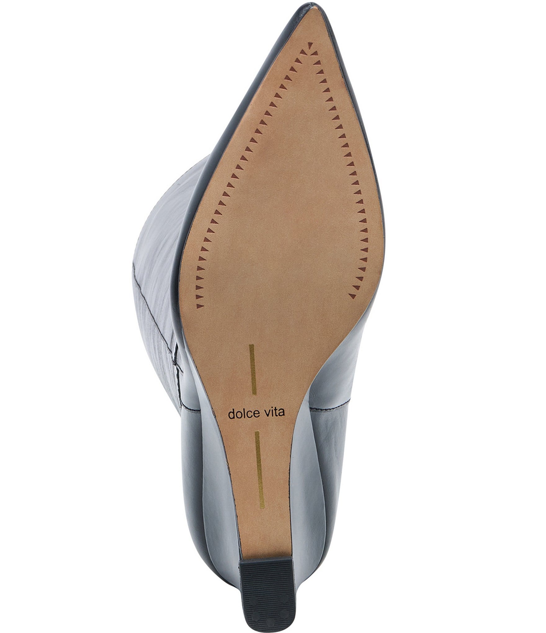Dolce Vita Emila Leather Tall Wedge Boots