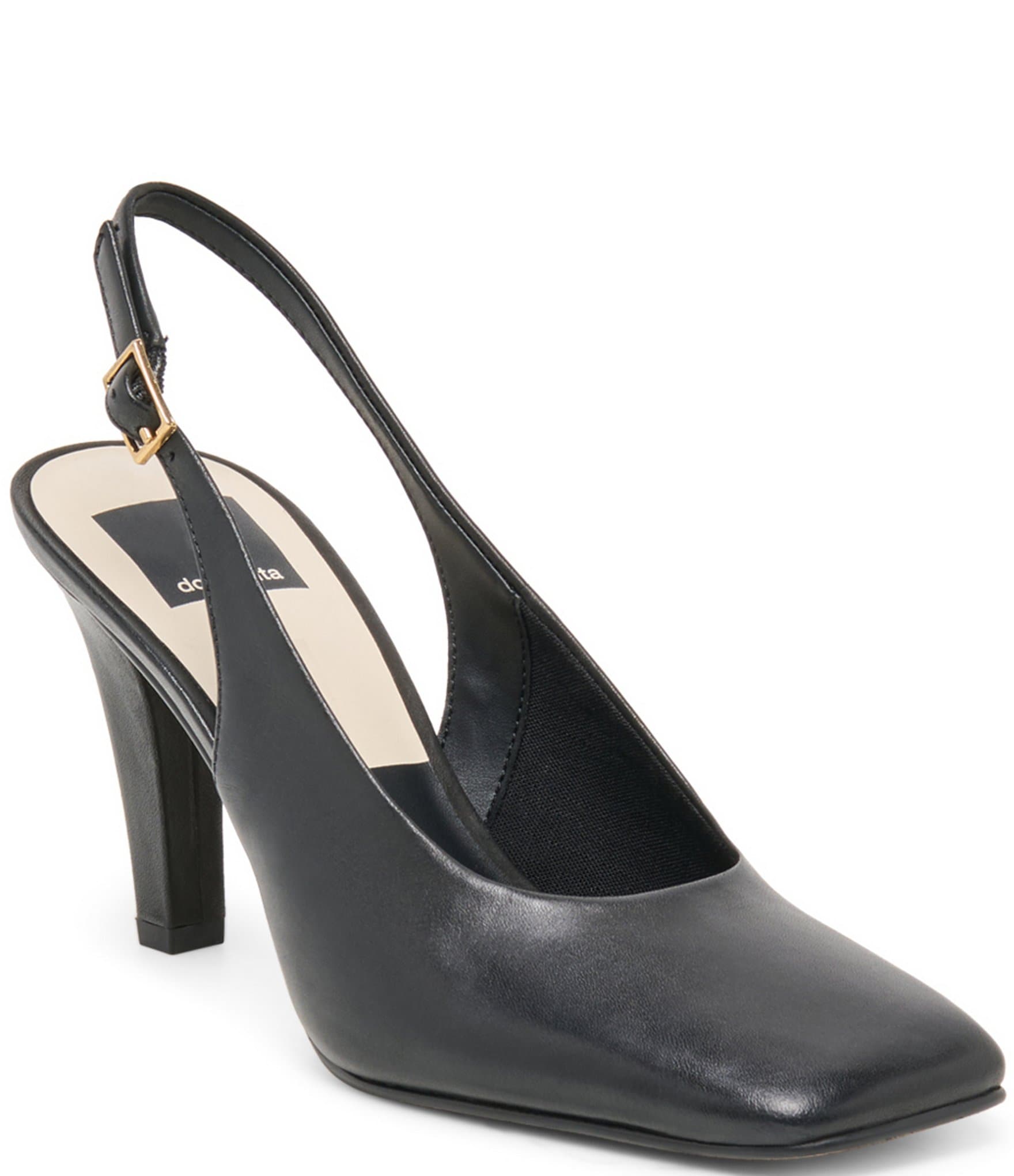 Dolce Vita Gessia Leather Slingback Pumps