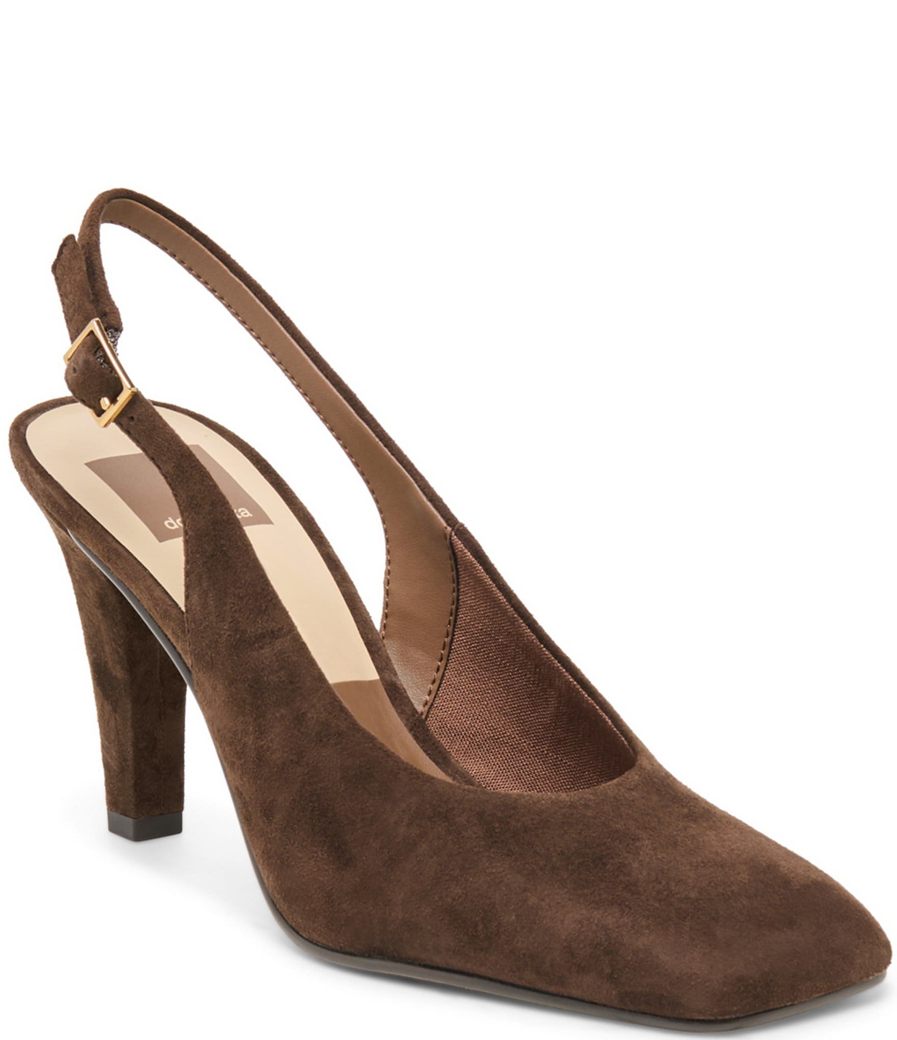 Dolce Vita Gessia Suede Slingback Pumps
