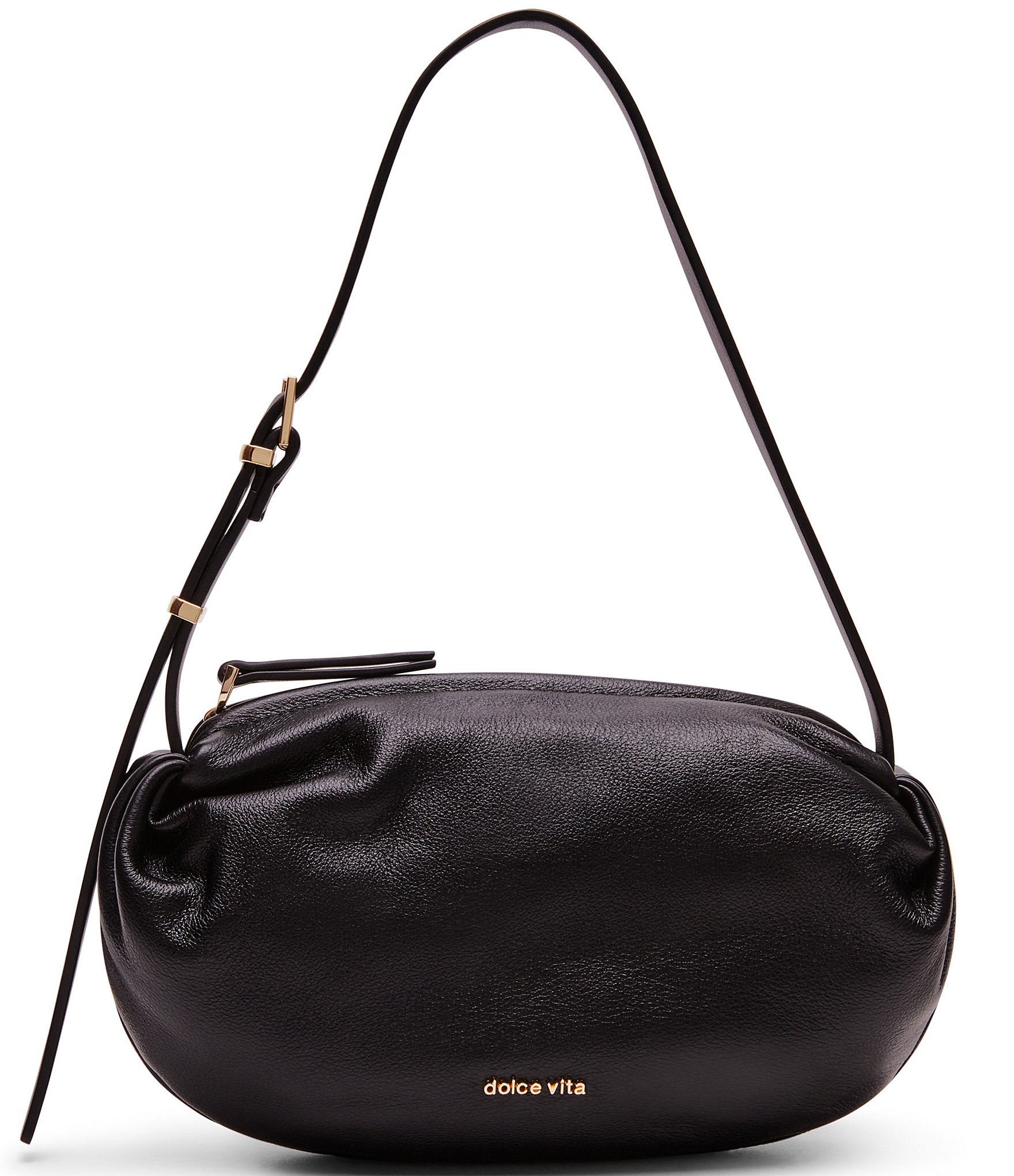 Dolce Vita Livi Leather Soft Volume Shoulder Bag