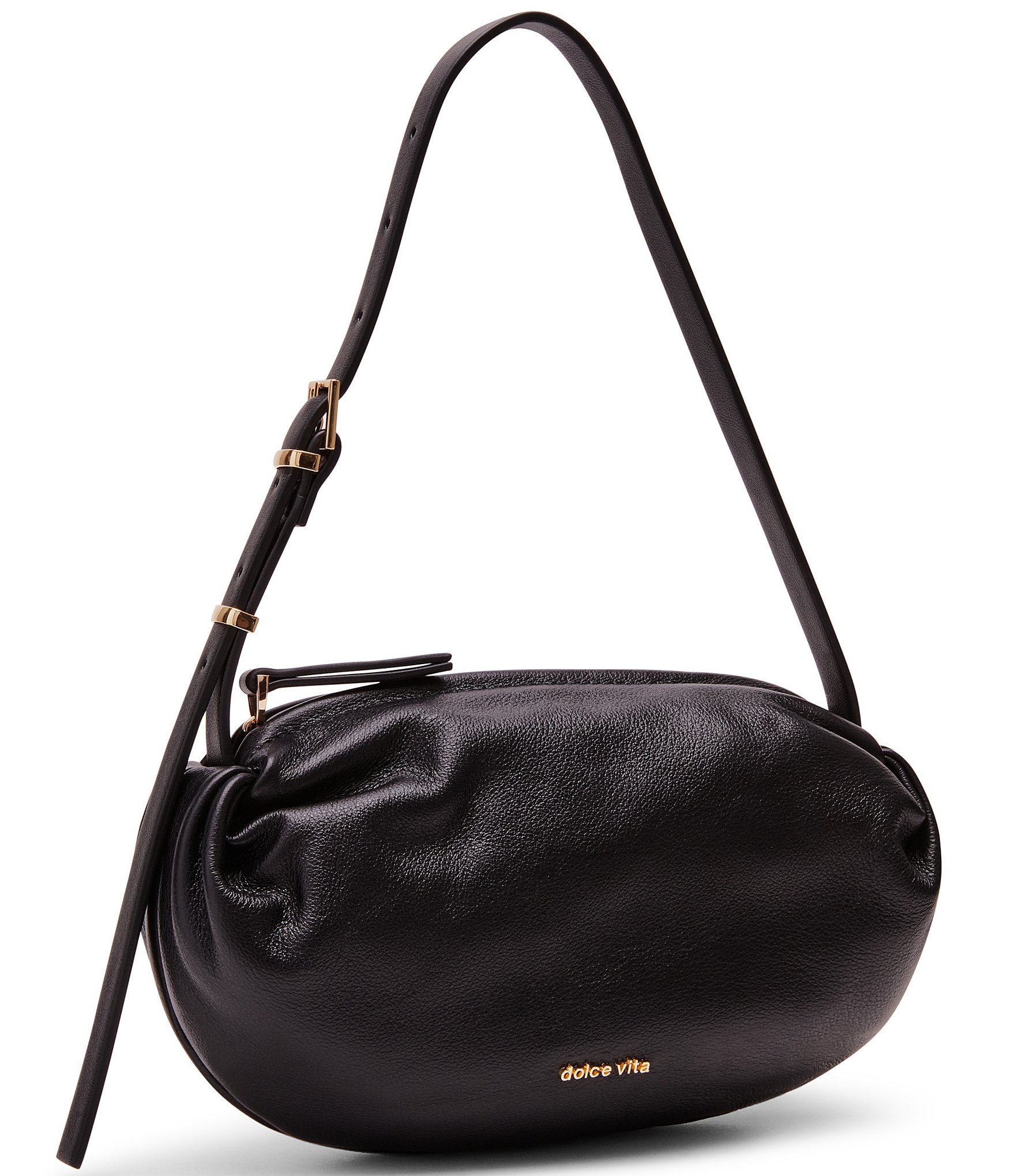 Dolce Vita Livi Leather Soft Volume Shoulder Bag