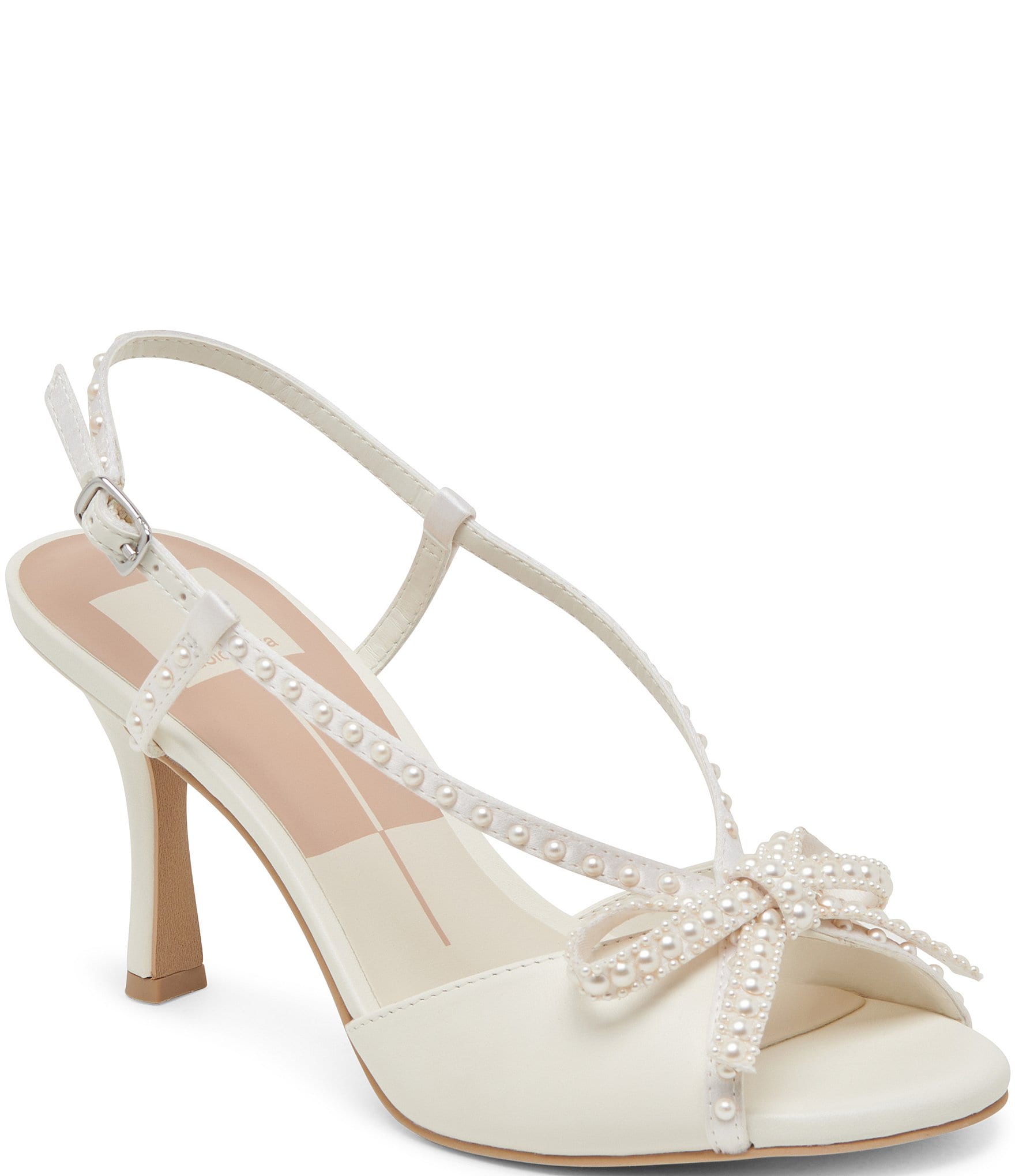 Dolce Vita Lonny Pearl Leather Slingback Pumps | Dillard's