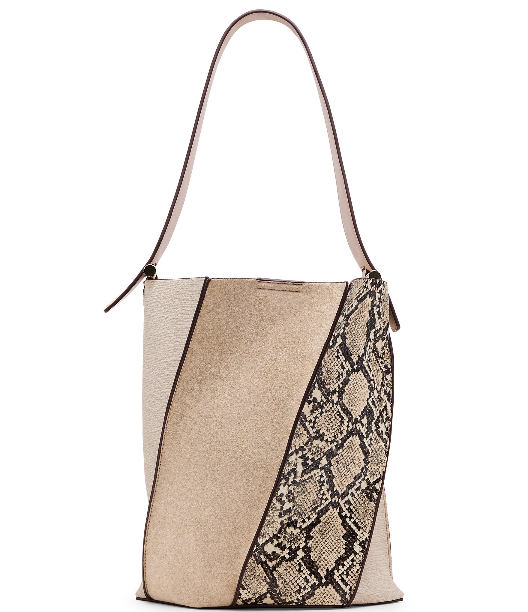 Dolce Vita Multi Panel Bucket Bag