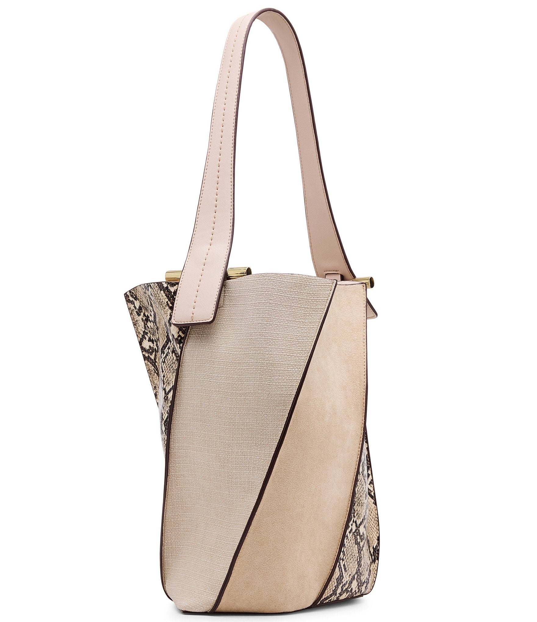 Dolce Vita Multi Panel Bucket Bag